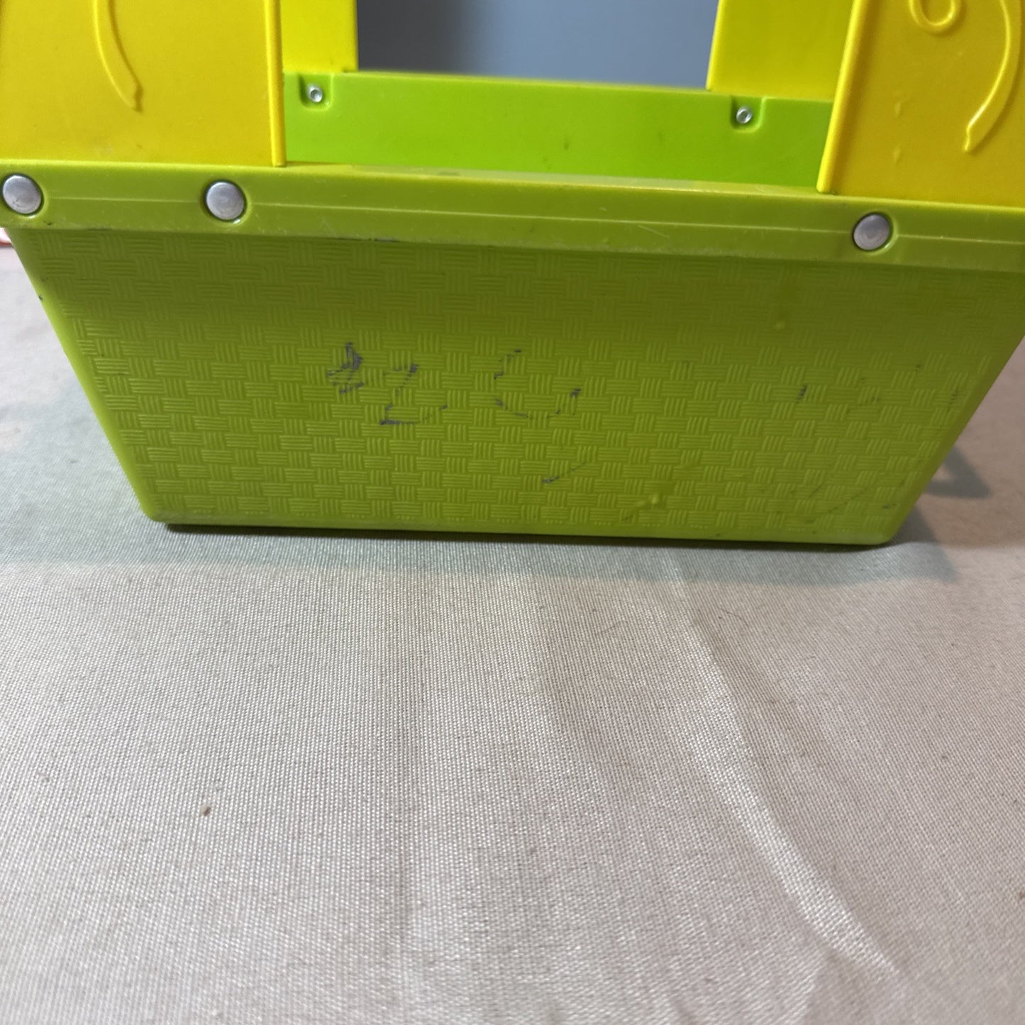 Vintage 1981 Fisher Price Garden Set 112 Playset Box Incomplete Replacement Part