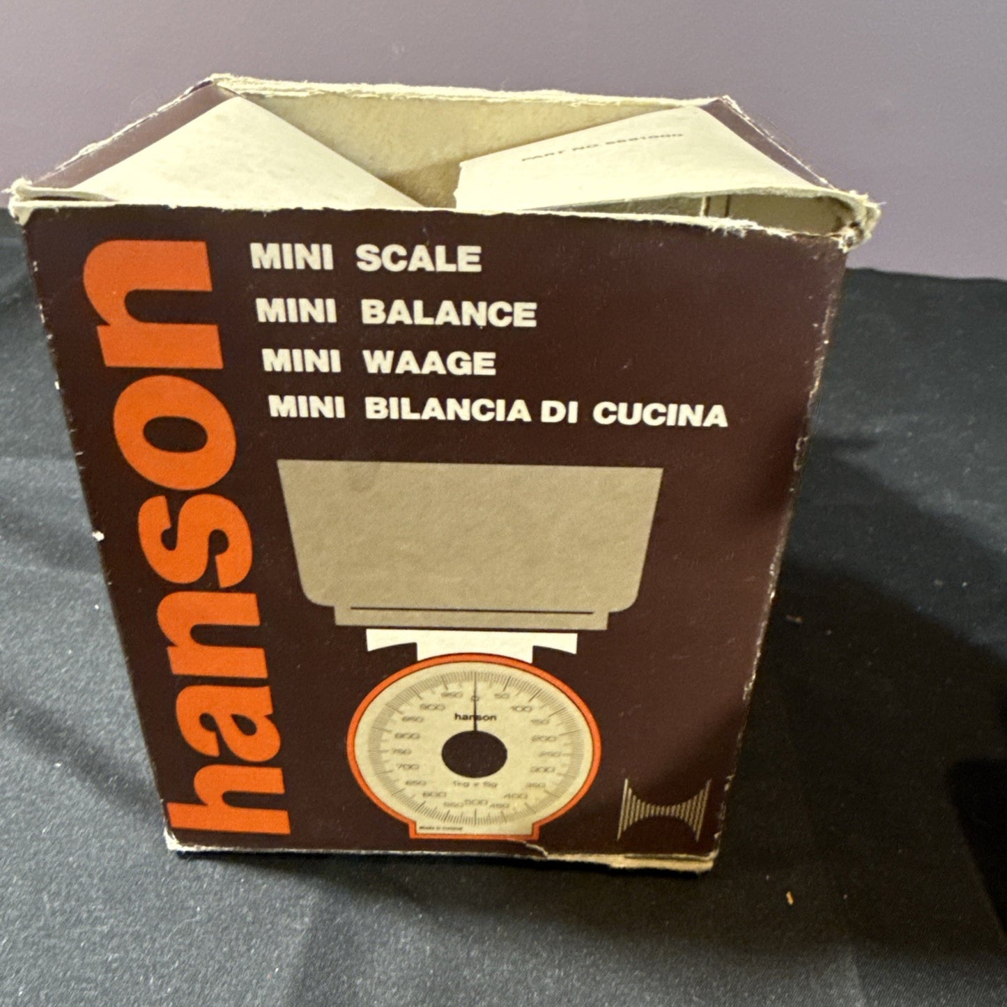 Vintage Hanson Kitchen Small Retro Scale