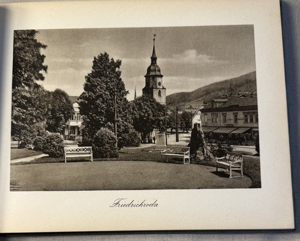 Vintage 1930s Thüringerland Germany Photo Book Band 1 50 Pictures Thuringia