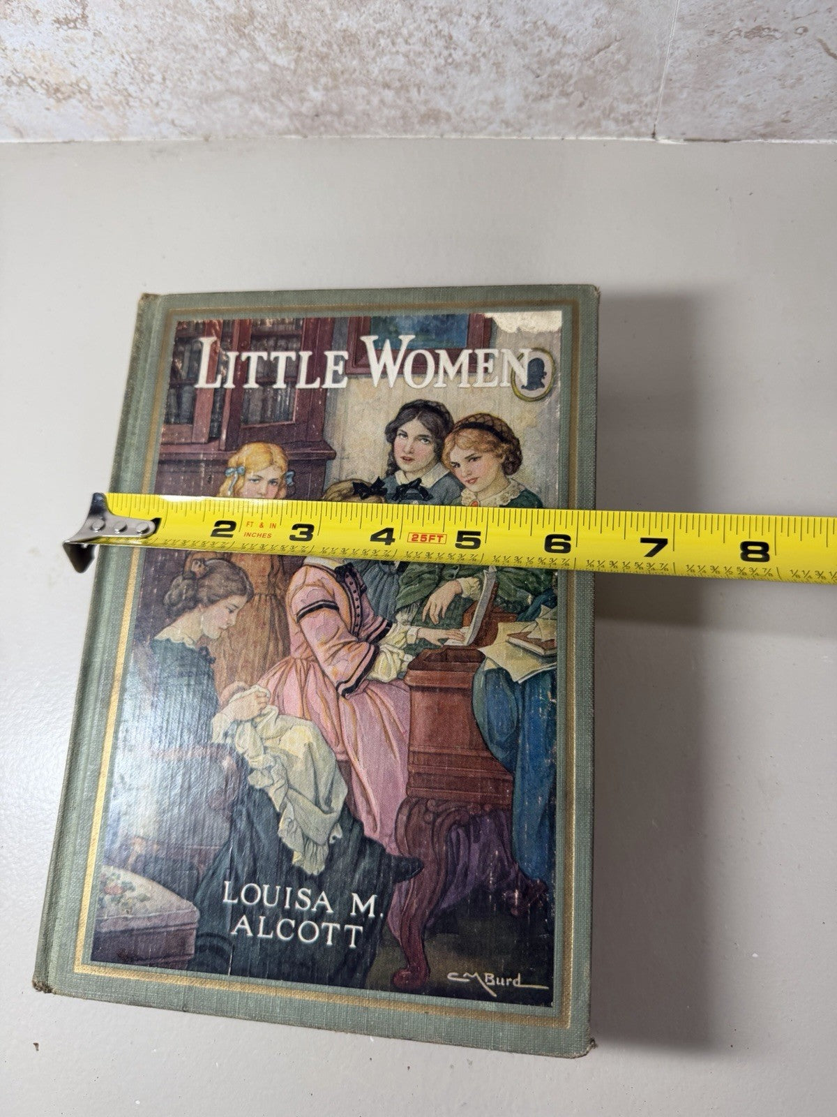 Antique 1926 Little Women Louisa May Alcott Winston CM Burd Illustrated Hardback