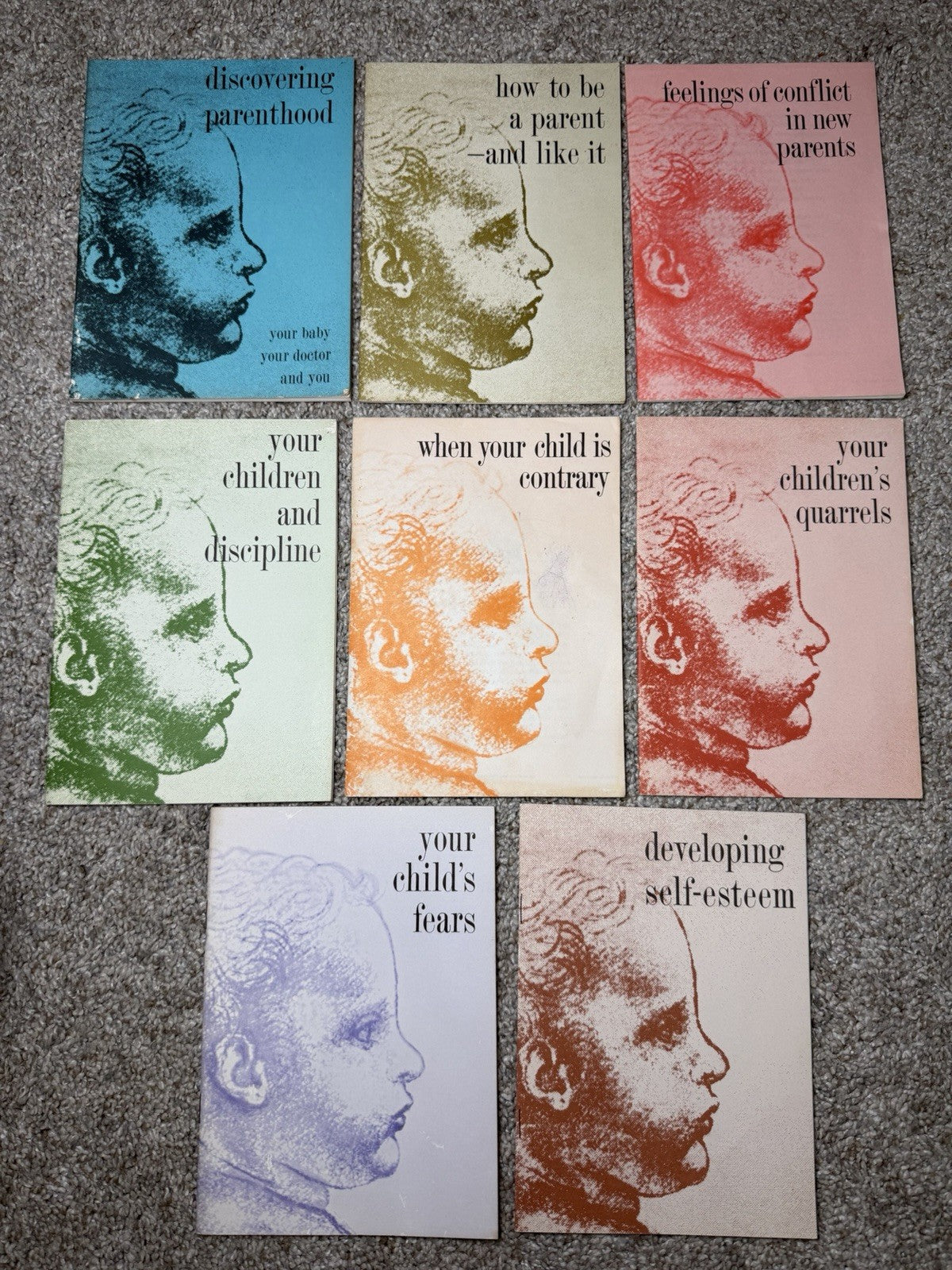 Vintage Ross Laboratory Parenting Guides 1950s 1960s Lot of 8 Books