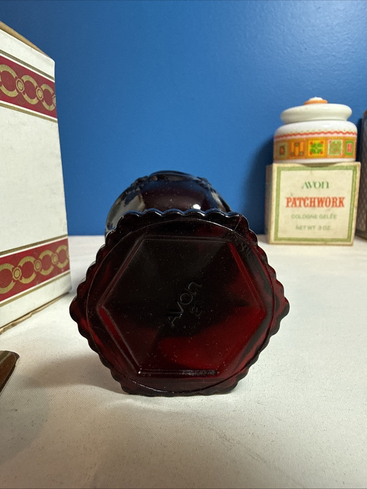 Vintage Fragrance Cologne Lot of 8 Avon Decanters Cape Cod Caribe Parfums