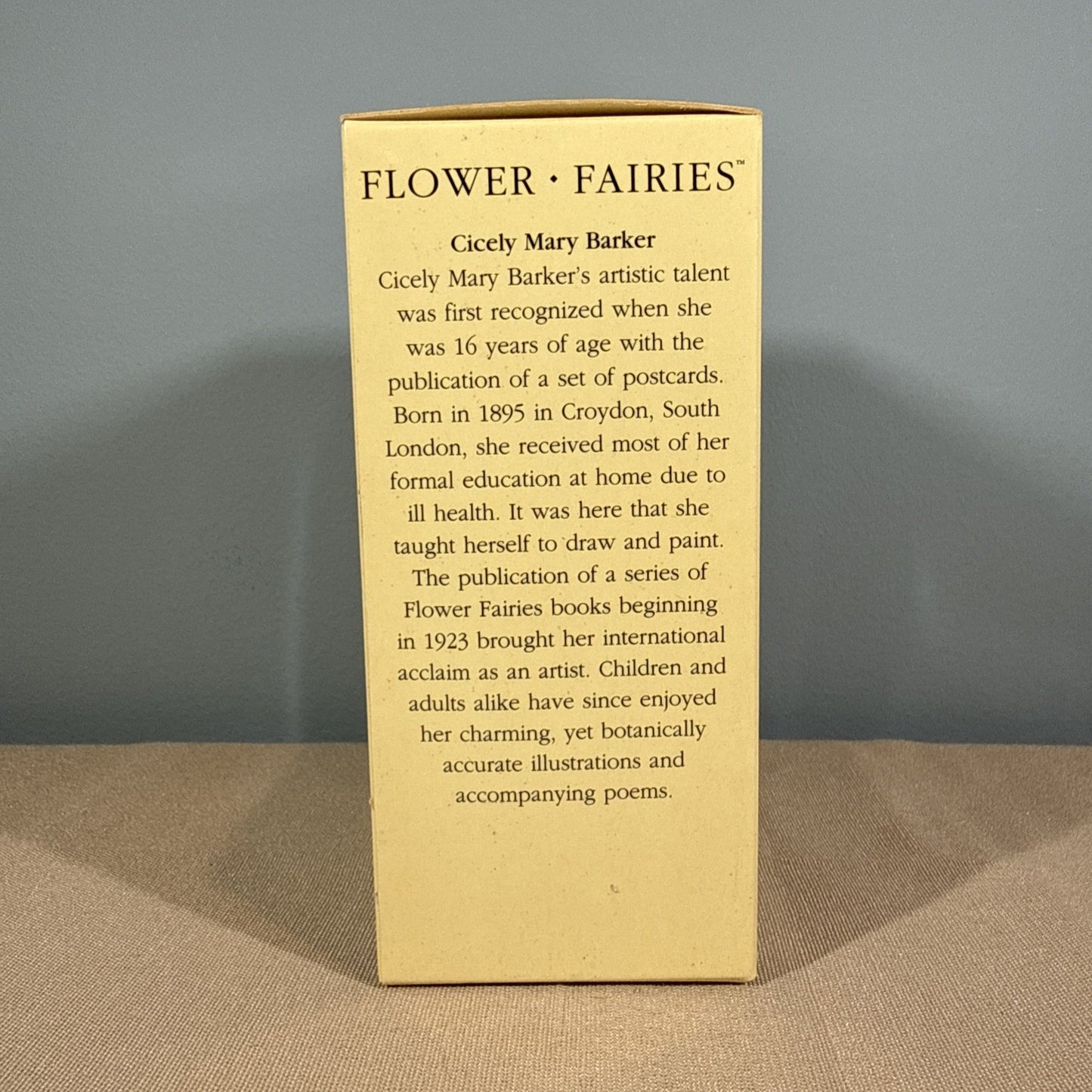 Cicely Mary Barker Retired CHRISTMAS TREE FAIRY Flower Fairies Figurine #86922