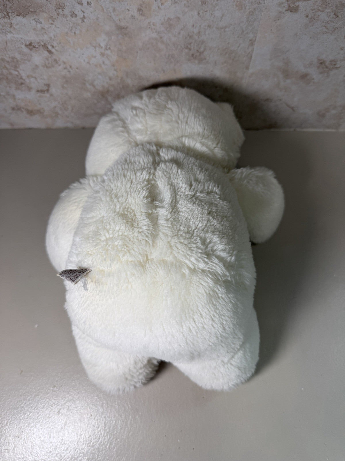 Vintage Princess Soft Toys White Teddy Bear Plush Lot 2 Stuffed Animal Bears