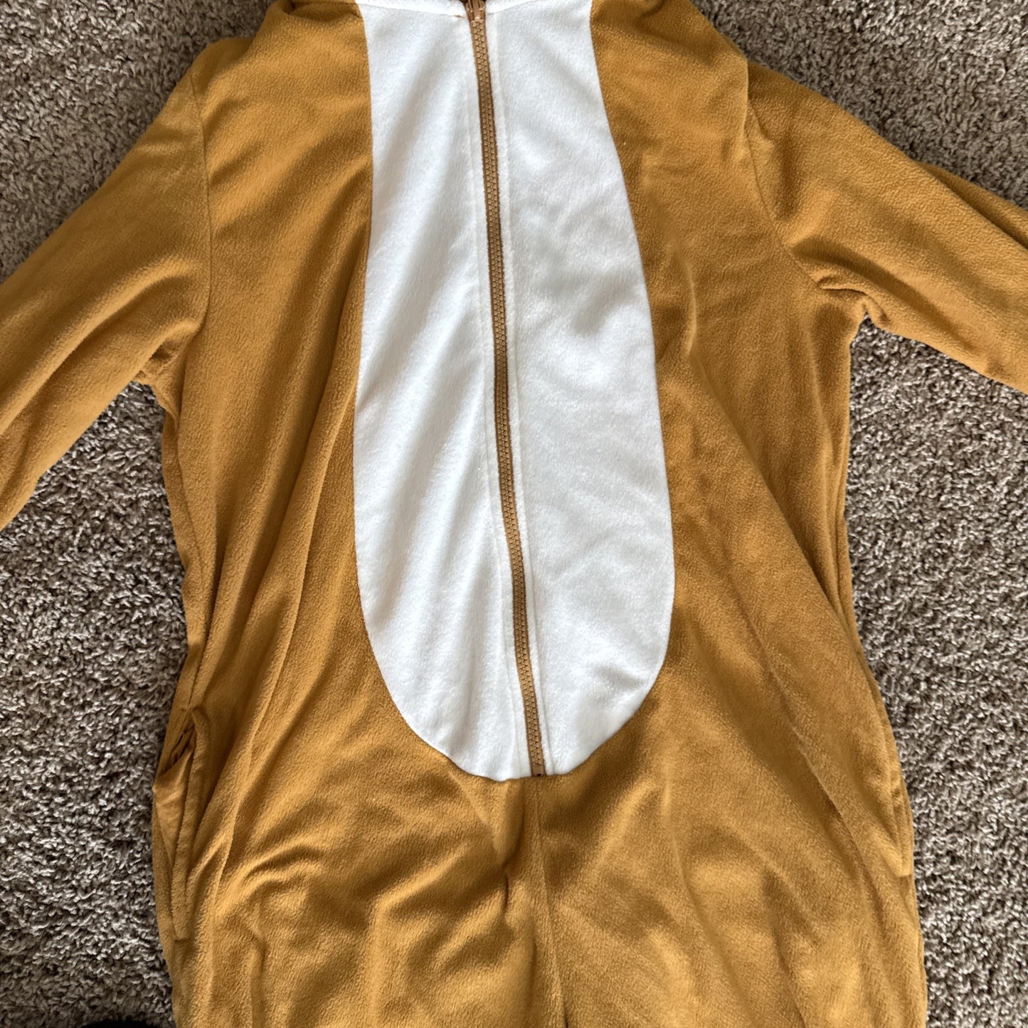 Lion Pajamas Plush Hooded Jumpsuit Xhilaration Costume Sleepwear Size Small