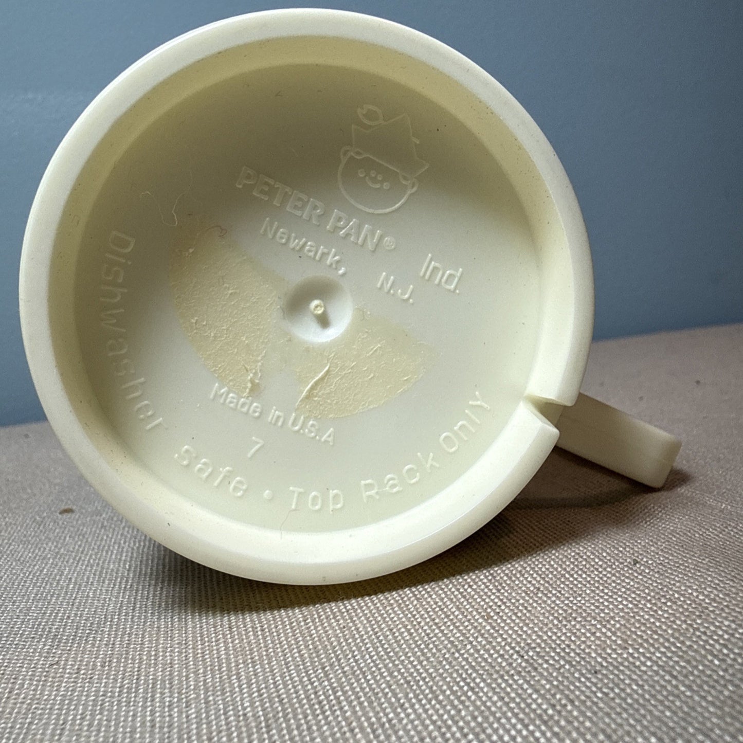 Teenage Mutant Ninja Turtles Peter Pan Plastic Cup 1989 Mirage Studios USA