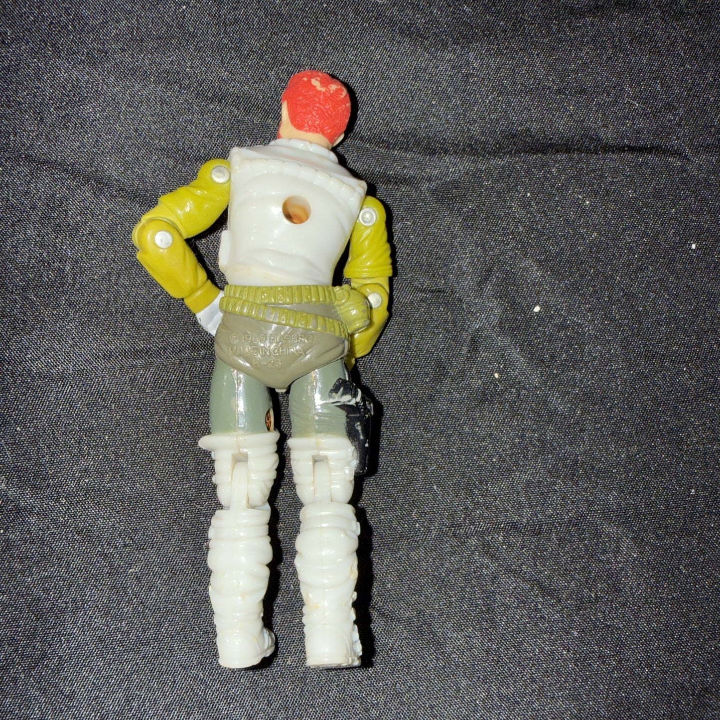 Vintage GI Joe Thunderclap Vehicle 1989 Hasbro with Figure Incomplete
