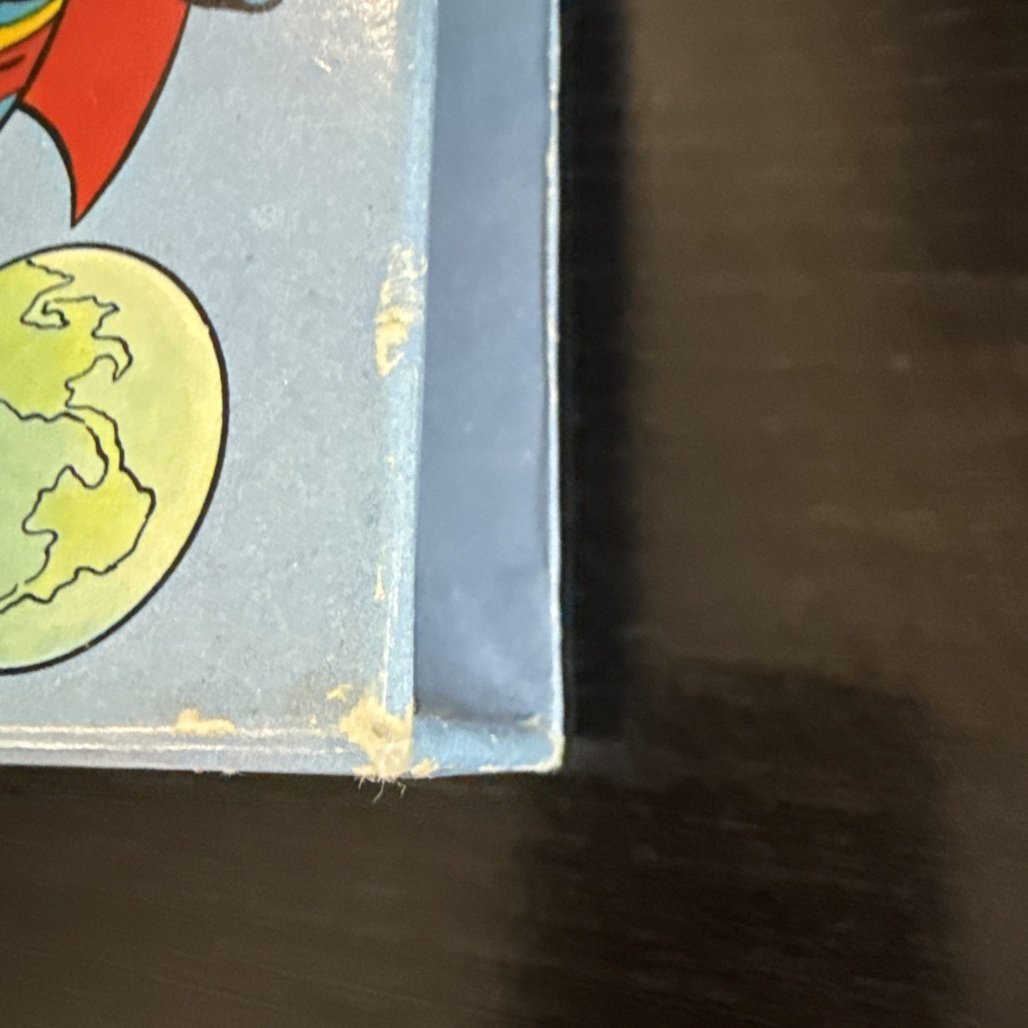 Vintage 1980 The Story Of Superman 4 Books by Random House DC Comics Mini Box