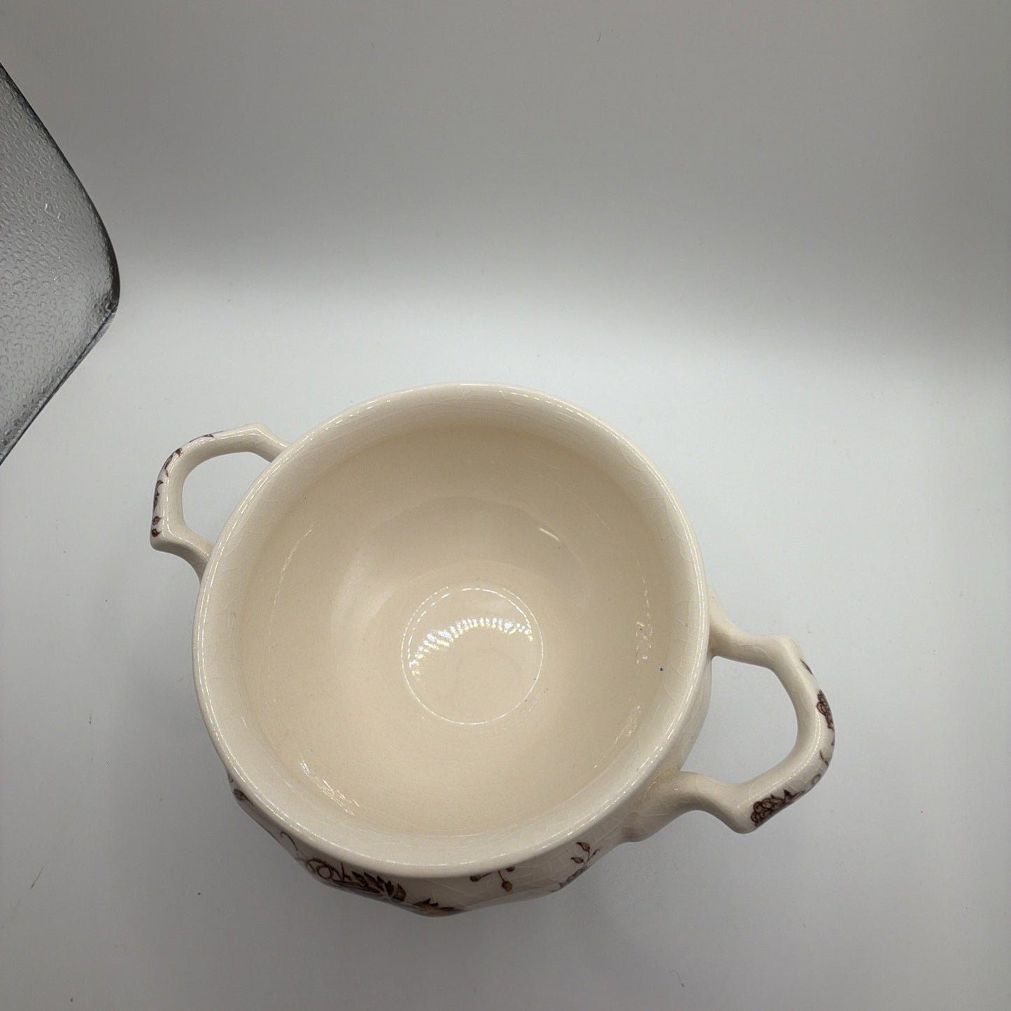 Johnson Brothers Autumn Delight Ironstone Creamer Sugar Bowl England