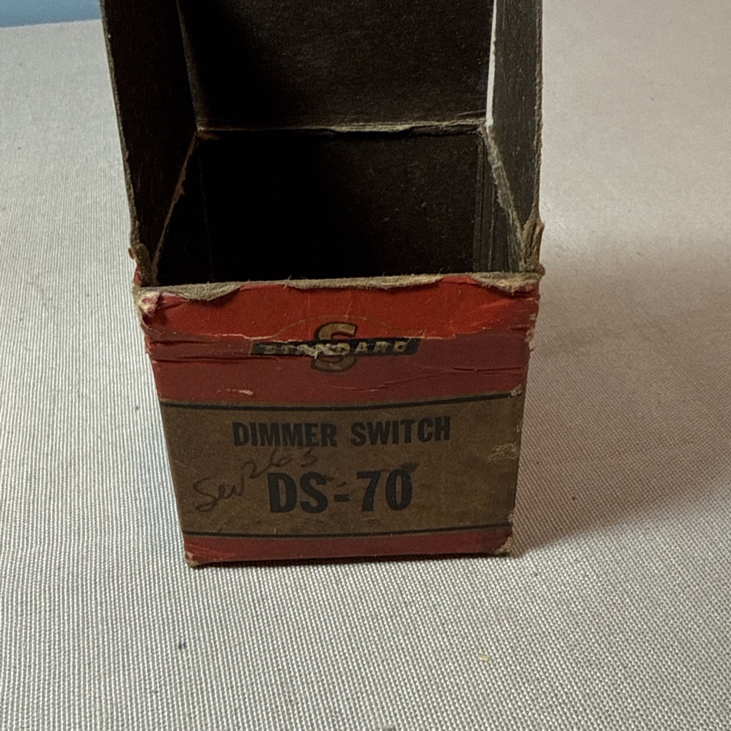 Vintage 1968 Standard DS-70 Headlight Dimmer Switch NOS Box Receipt Ford Mercury