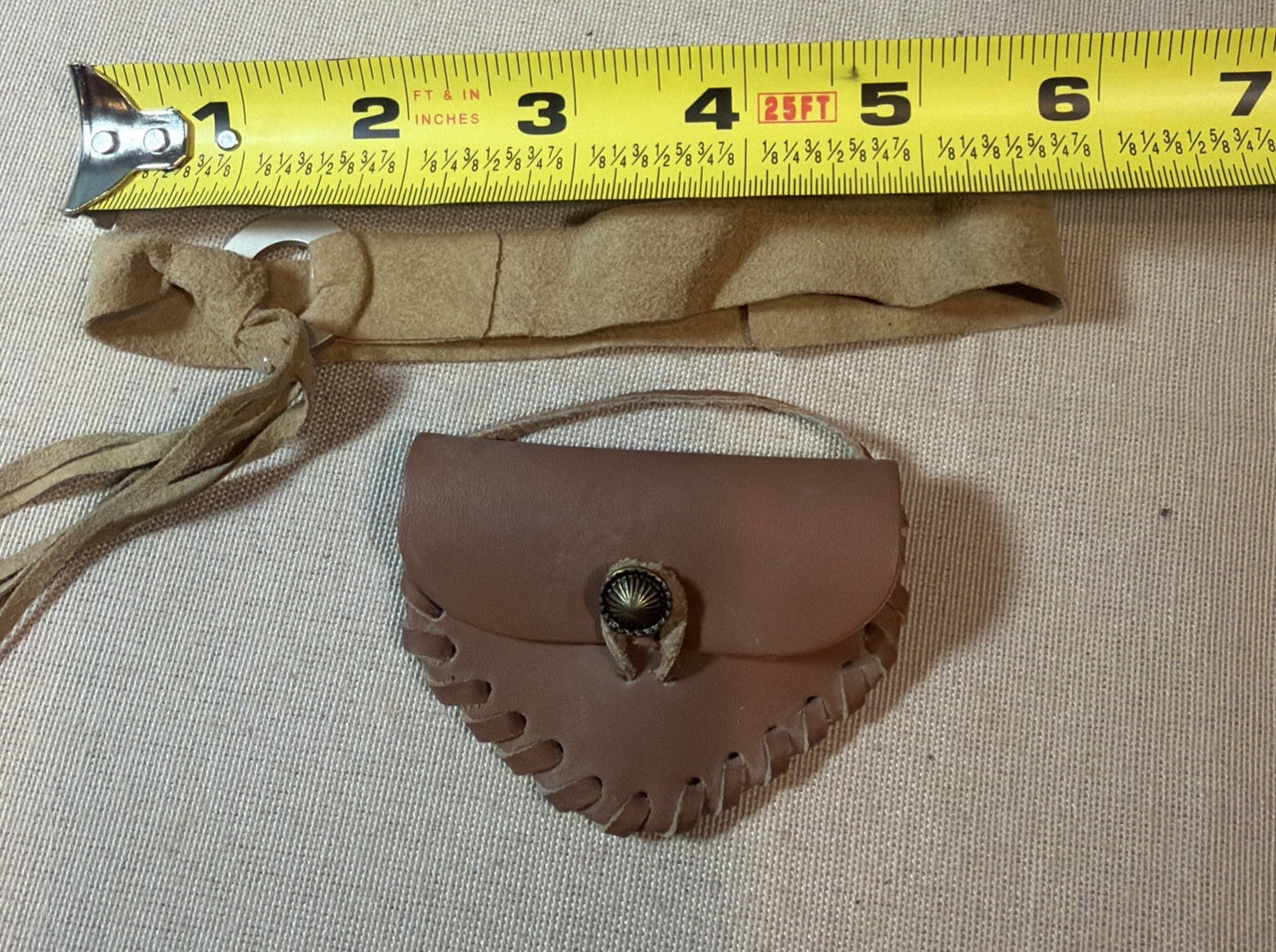 American Girl Josefina Meet Accessories Purse Belt Sash Leather