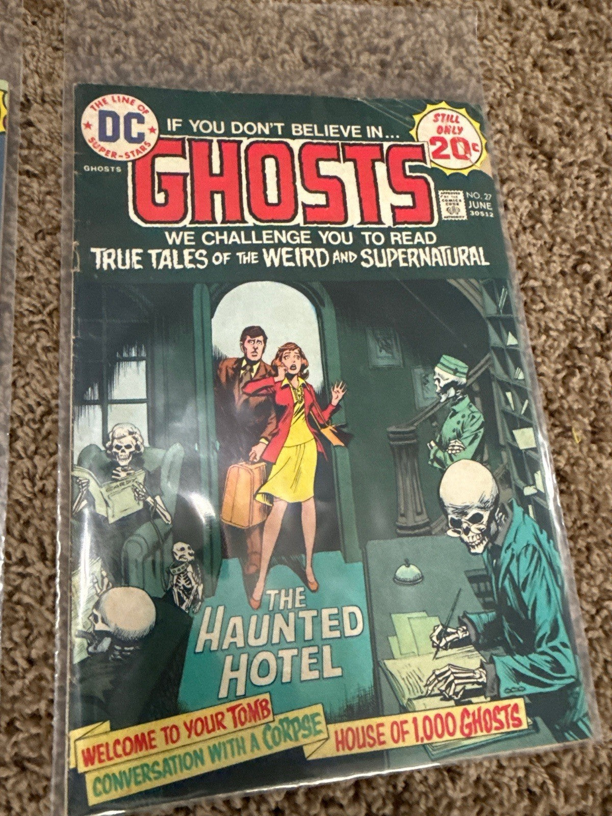 Vintage DC Comics Lot 4 Jonah Hex Green Lantern Ghosts Weird Adventures Bronze A
