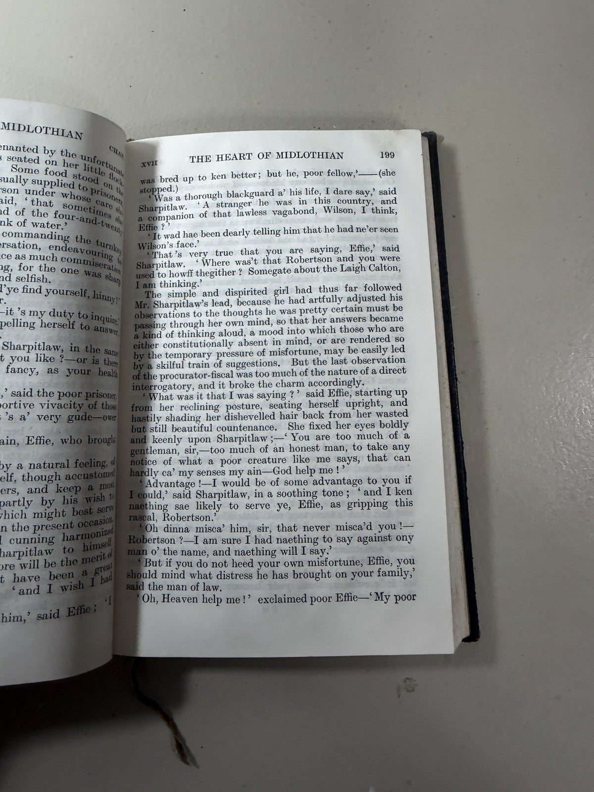 Antique 1912 The Heart of Midlothian Sir Walter Scott Oxford University Press