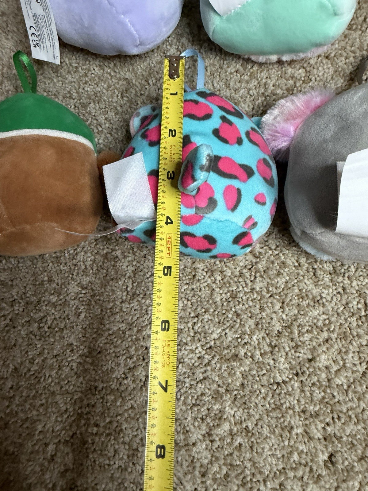 Squishmallows Disney Holiday Plush Mickey Meilzie Chipmunk Mini Stuffed 10 pcs