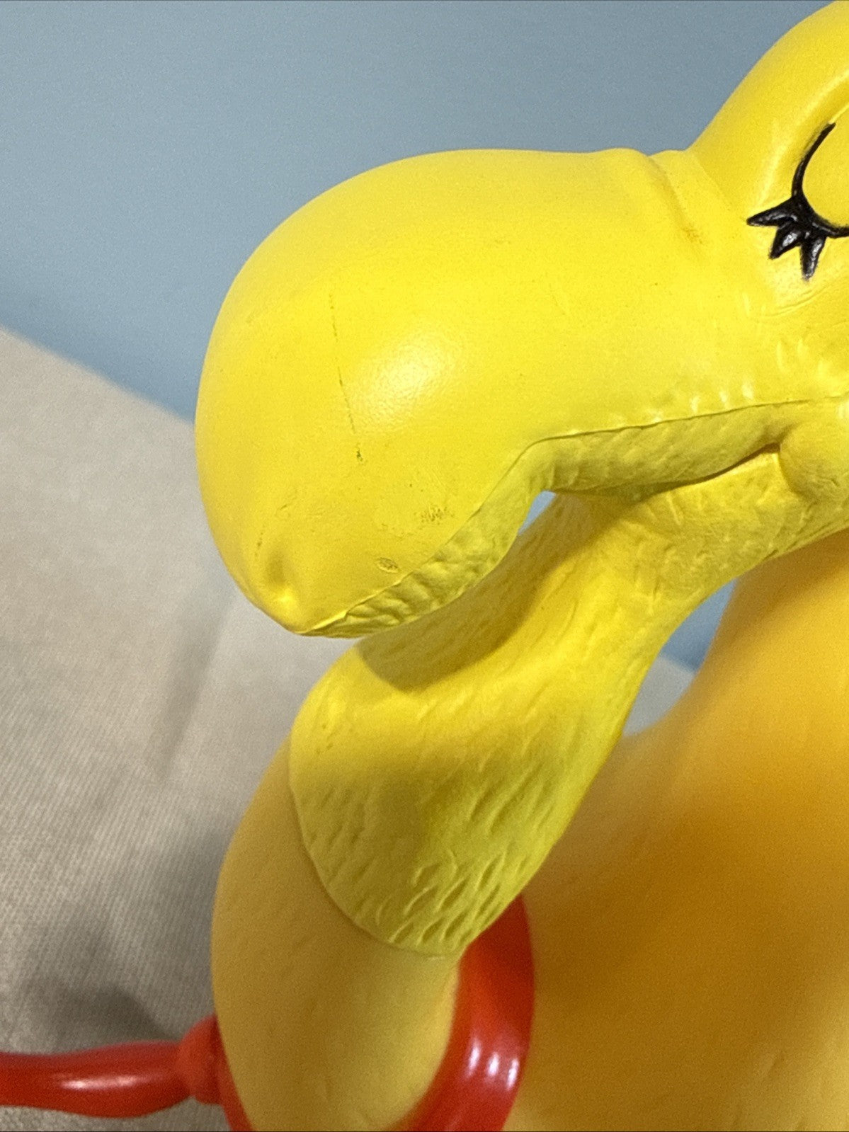 Vintage ERTL Dr Seuss Five Hump Wump Camel Yellow Pull Toy Motion Collectible