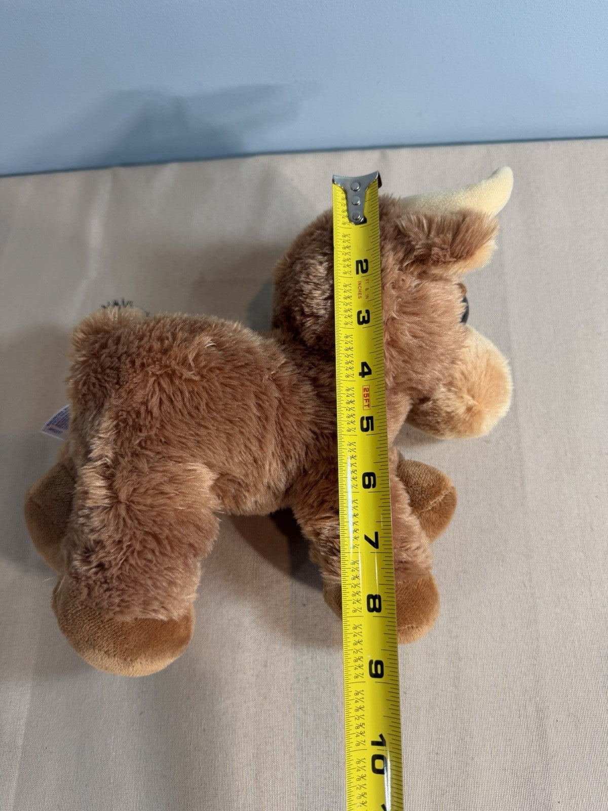 Aurora Plush Stuffed Animals Lot 3 Bull Steer Husky Dog Black Puppy Soft Toy Set