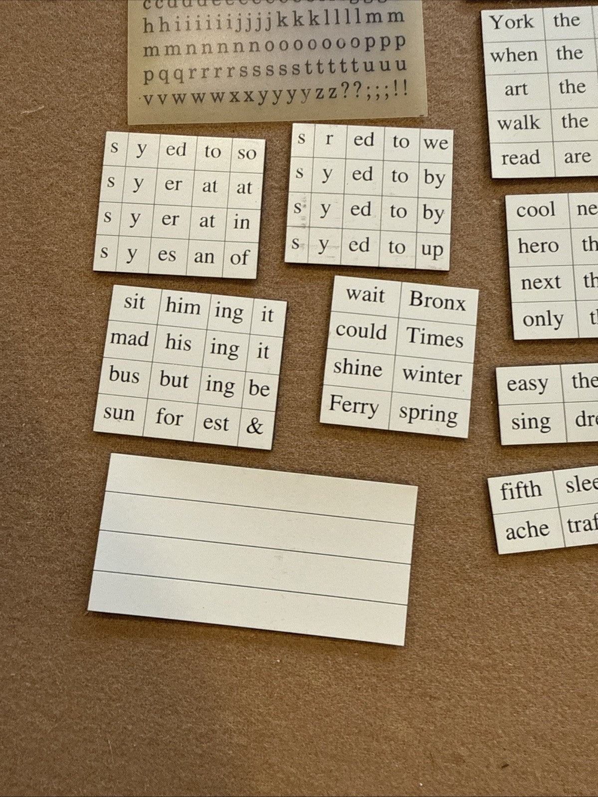 Magnetic Poetry Kit New York City Edition, Near Complete, NYC Theme Word Magnets