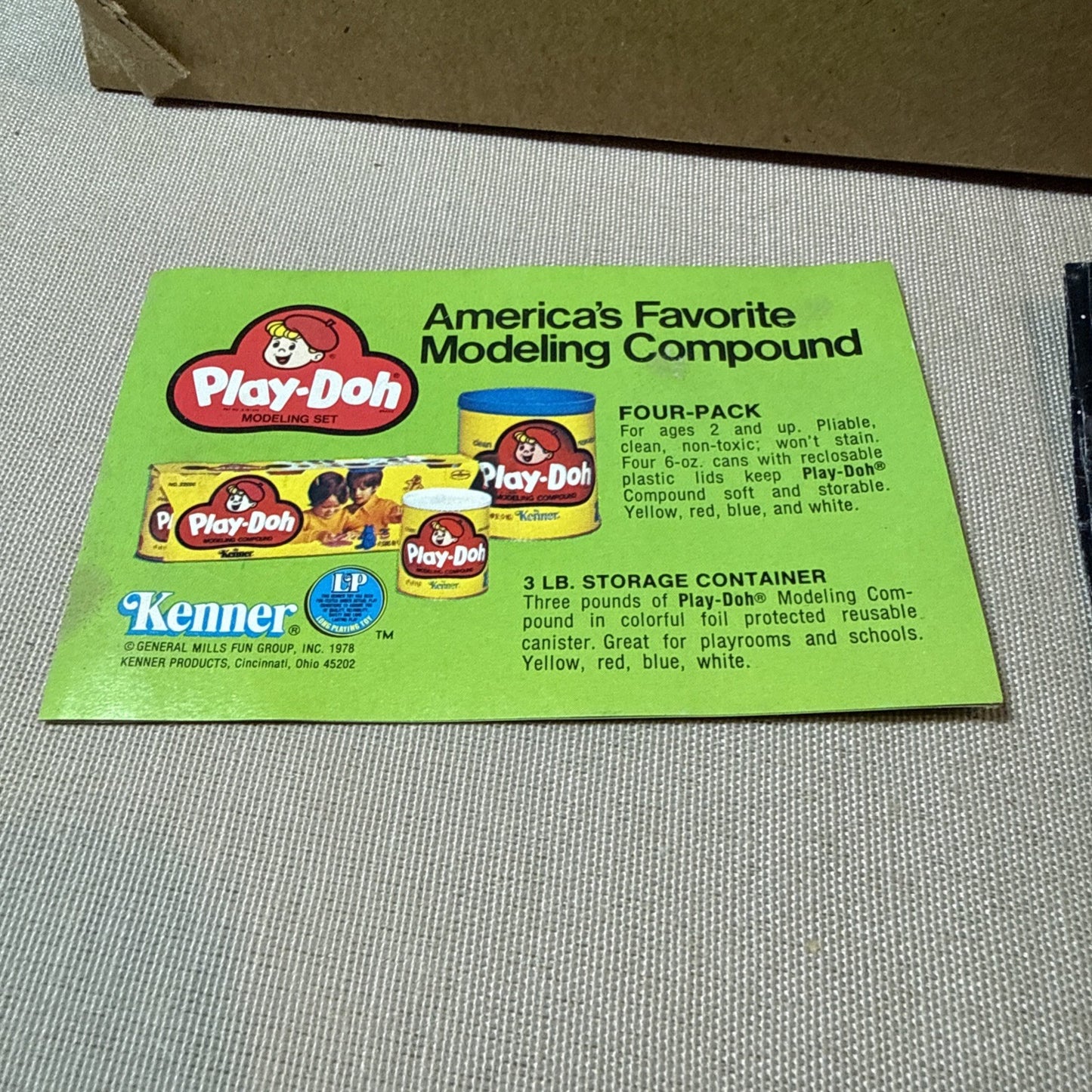 Vintage 1977 Kenner Star Wars Play Doh Action Set 21580 Complete