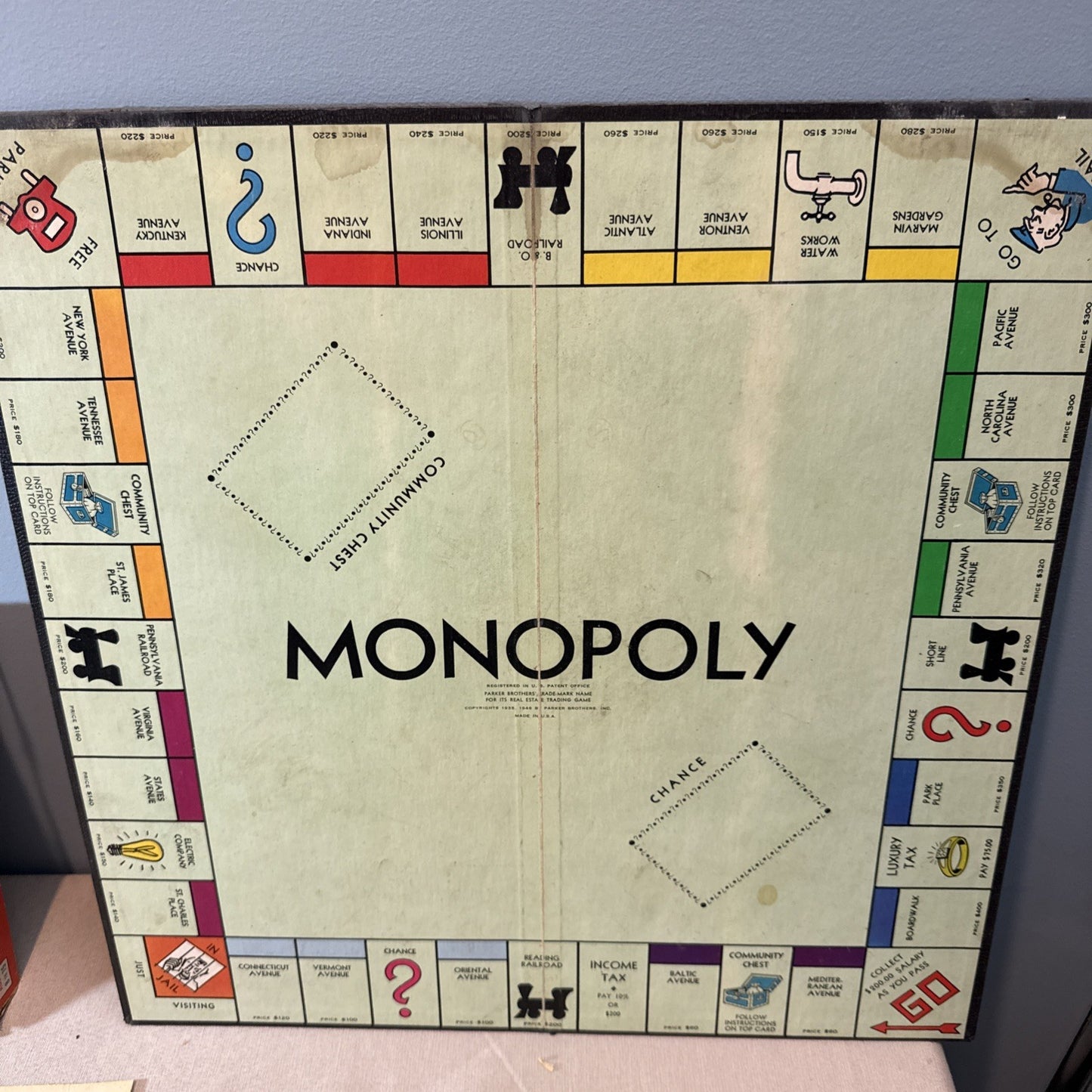Vintage Board Game Lot Scrabble Monopoly Plus Bingo 456 Pick Up Sticks Lot of 4
