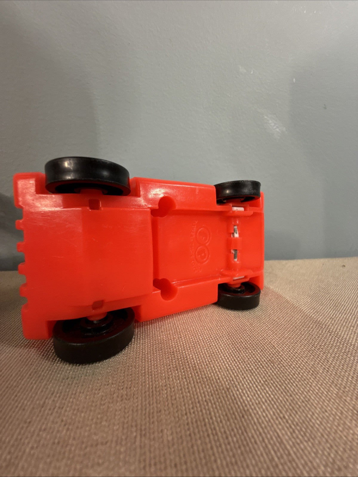 Vintage Fisher Price Little People Fire Trucks Ambulance Mail Truck + 3 Figures