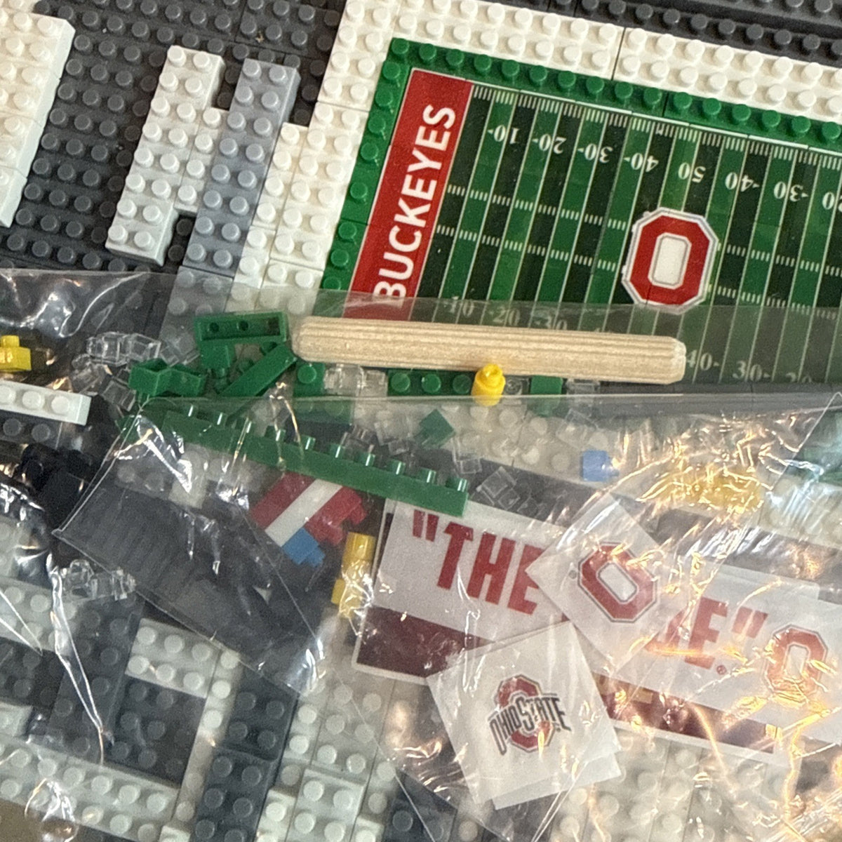OHIO State Buckeyes BRXLZ Shoe Stadium Series 3D Construction Block Set 2926