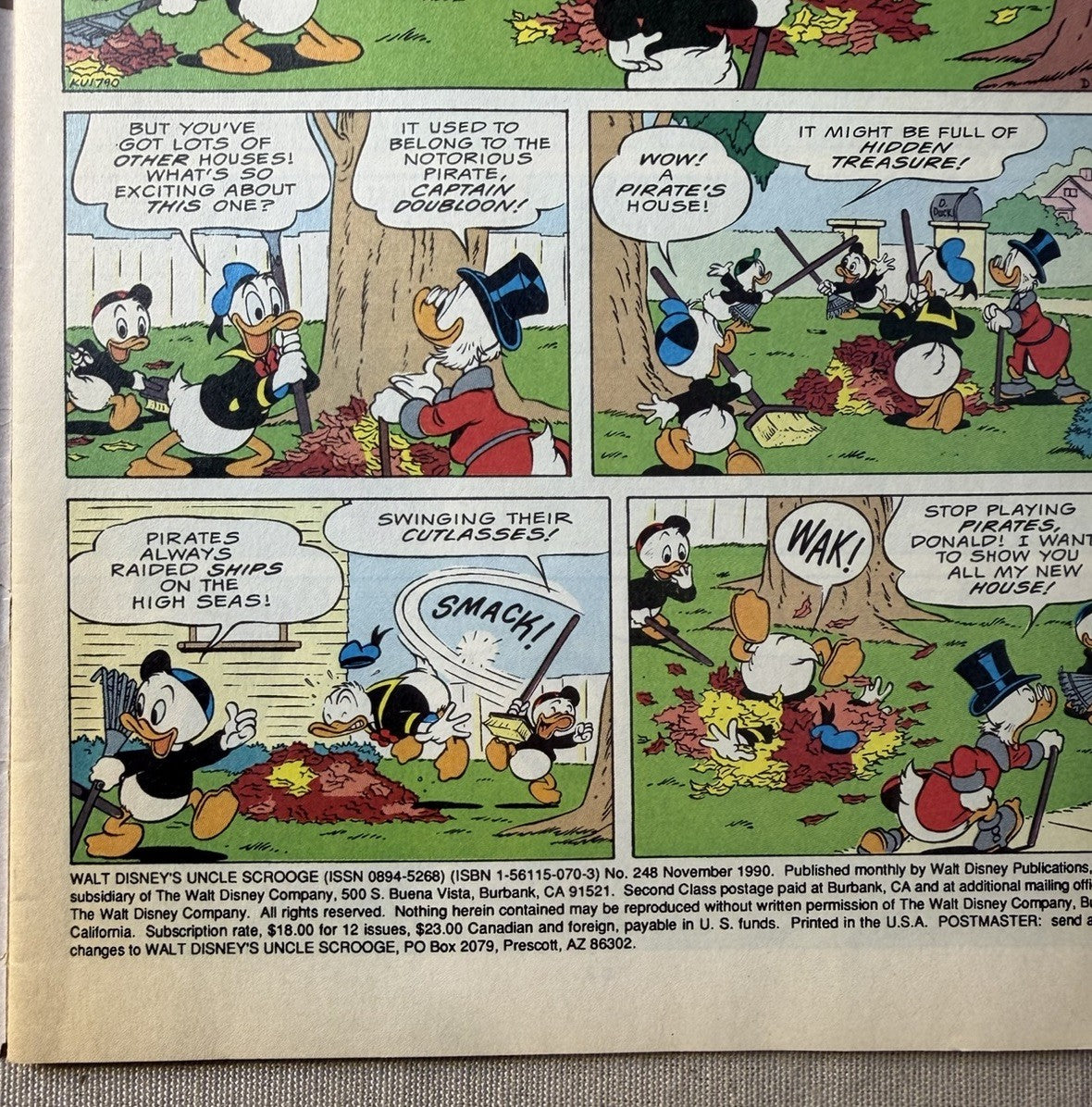 Vintage Disney Uncle Scrooge Donald Duck Comics Figure Playing Cards Mixed Lot