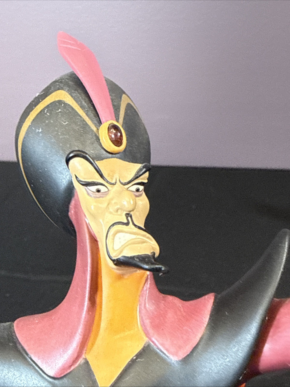 WDCC Disney Jafar Oh Mighty Evil One Figurine Aladdin Cape Damaged No COA