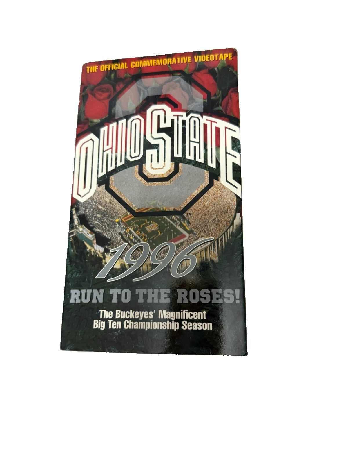 Vintage 1996 Ohio State Buckeyes Run to the Roses VHS Tape John Cooper Big Ten