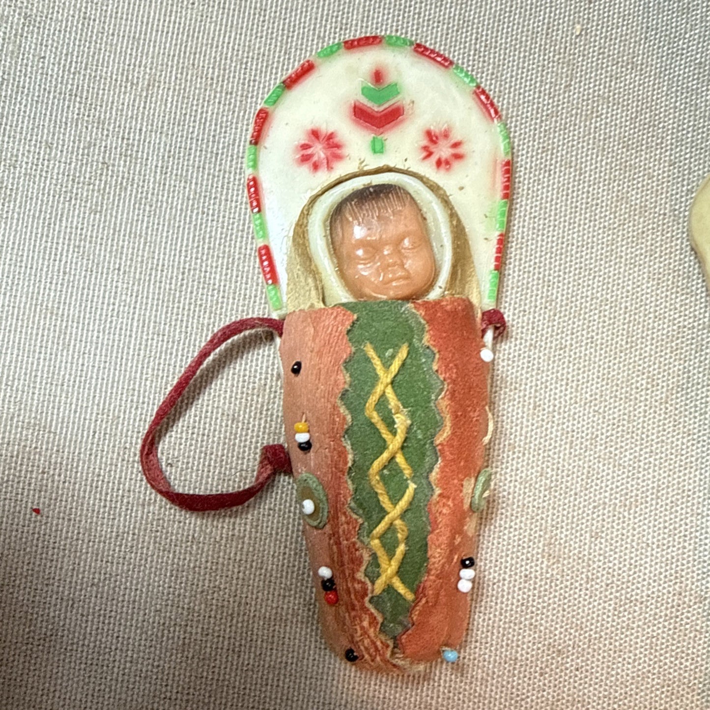Vintage Native American Style Plastic Figurines Lot of 3 Celluloid Western