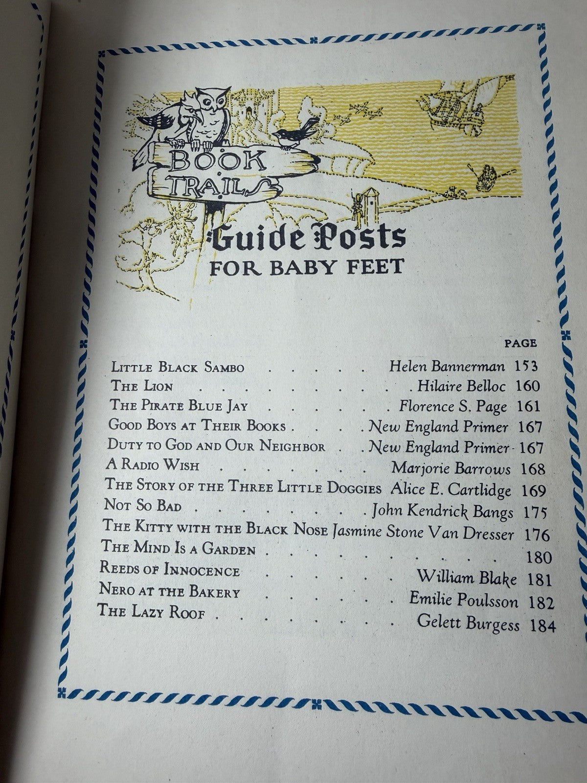 Vintage Book Trails for Baby Feet 1946 Child Development Hardcover Illustrated