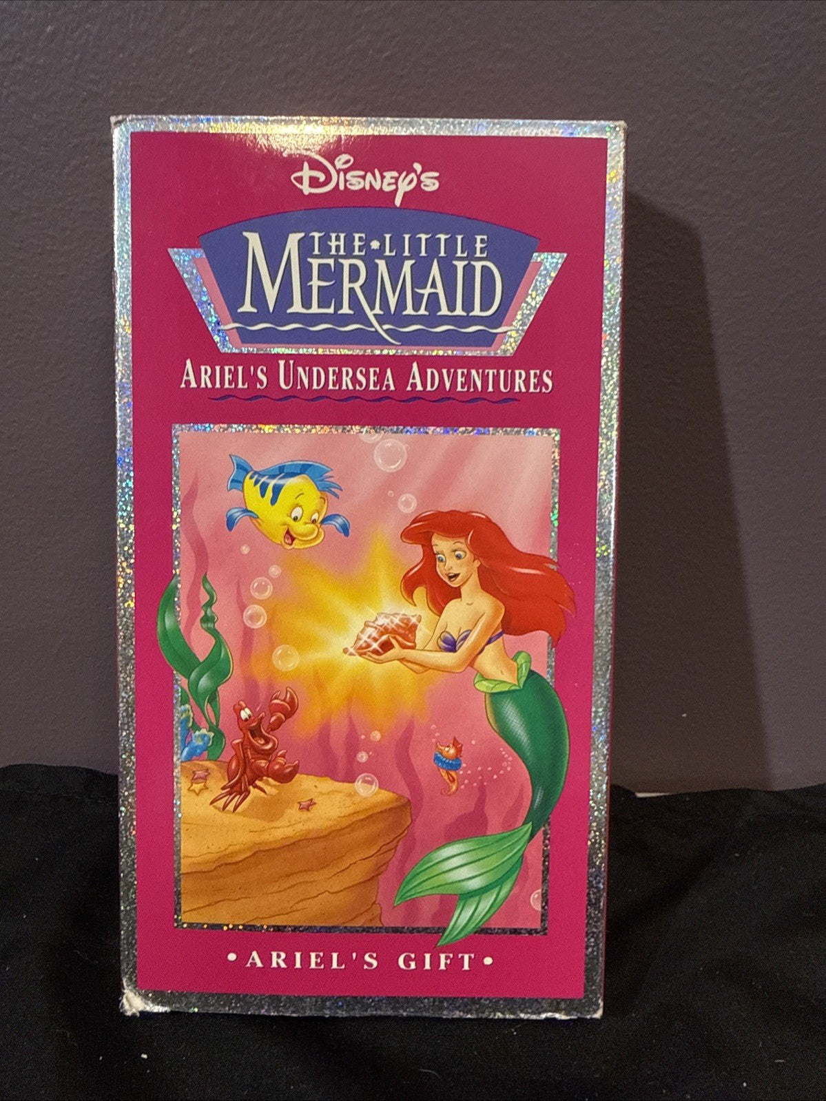 Disney Little Mermaid Ariel VHS Gift Tape Undersea Adventures