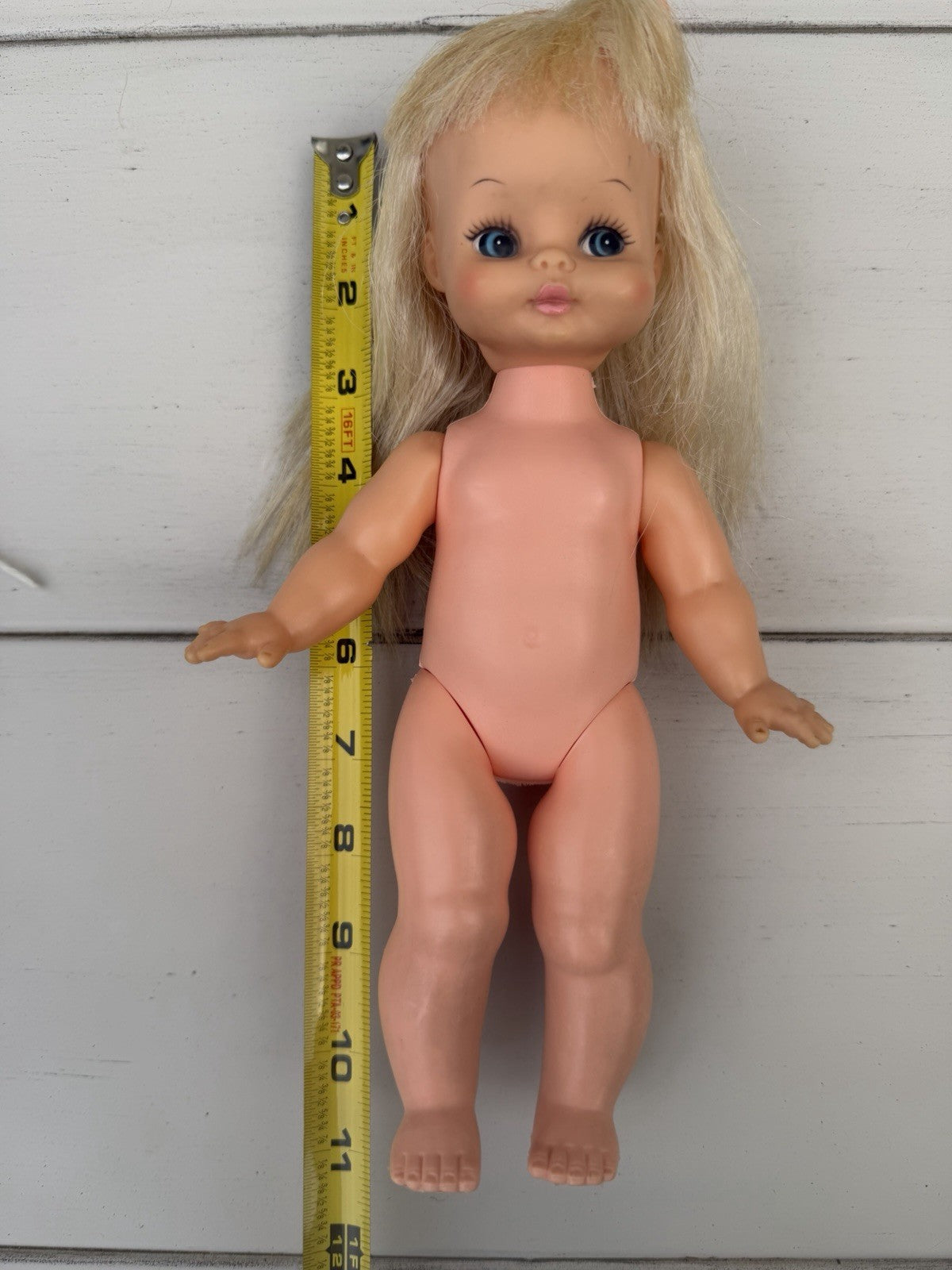 Vintage 1969 Horseman Doll  Pink Doll Steamer Trunk and Vintage Doll Clothes
