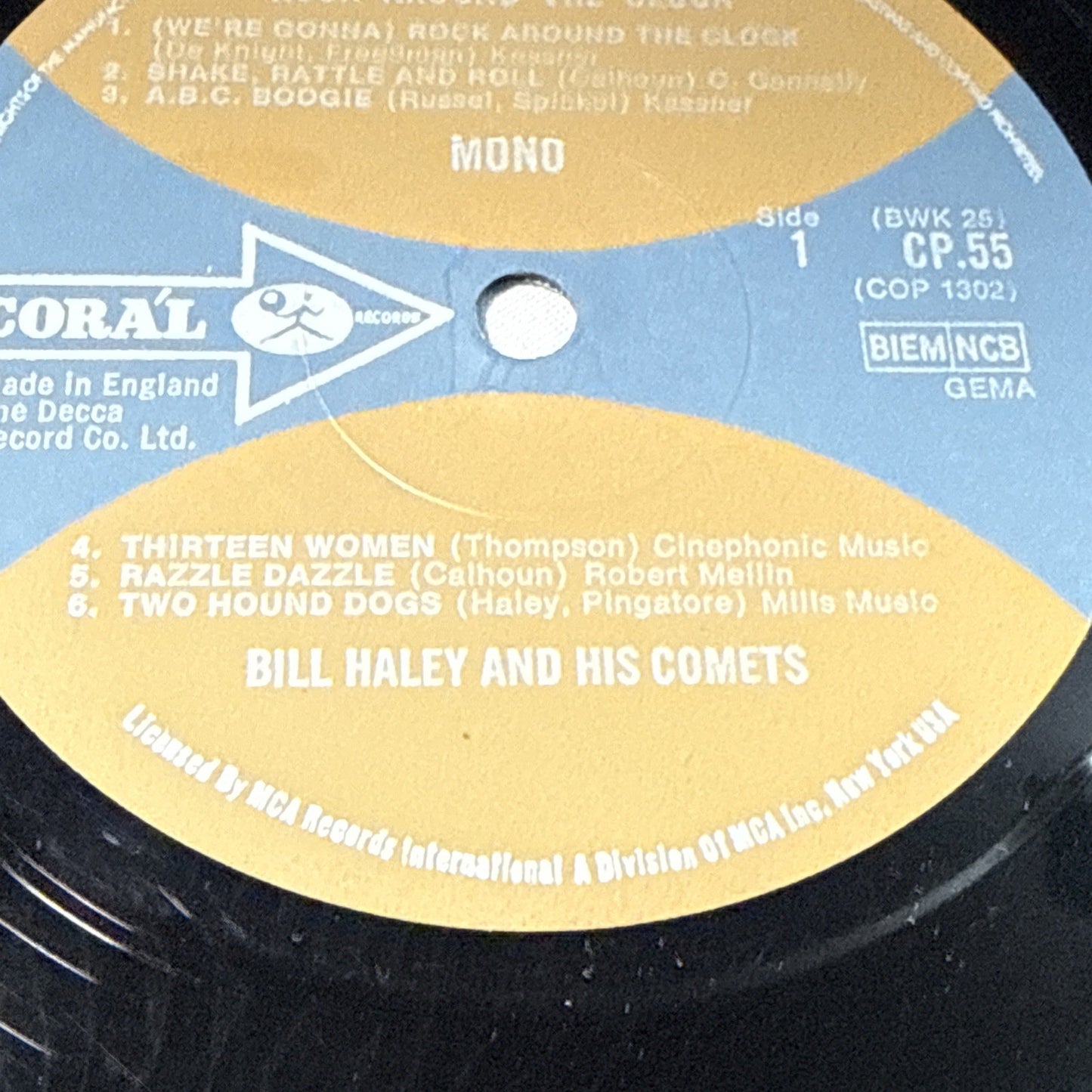 Lot 2 Vinyl Records Buddy Holly Bill Haley Rock Roll Classics