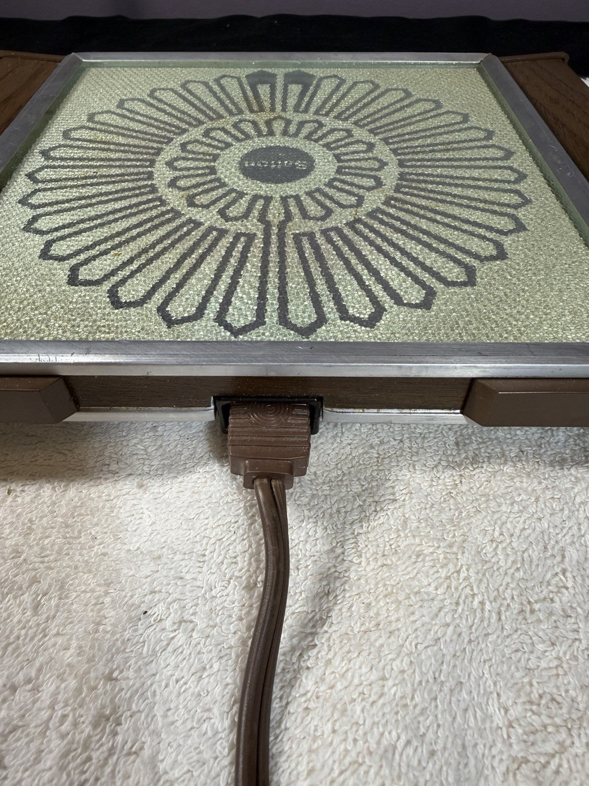 Vintage Salton Hotray Food Warmer Tray Electric Model H 907 Working