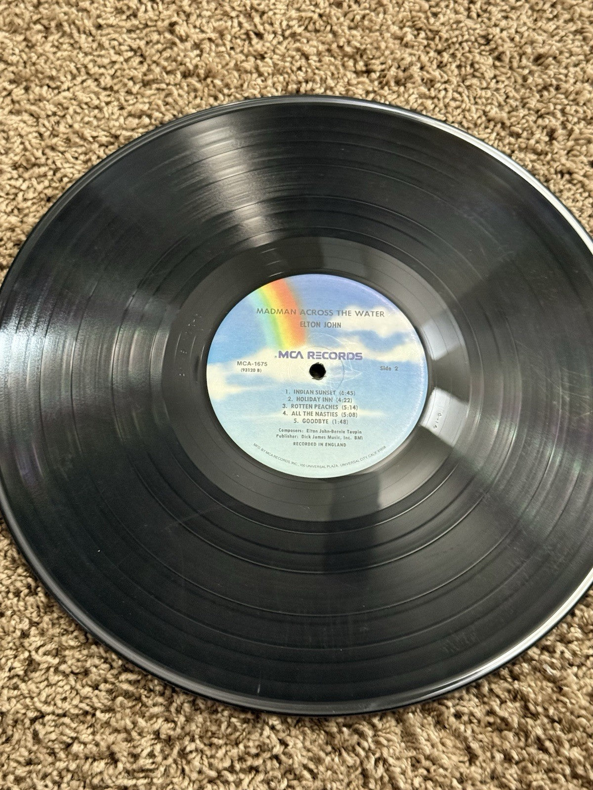 Elton John Vinyl 4 LPs Madman Dont Shoot Me Captain Fantastic Rock Westies