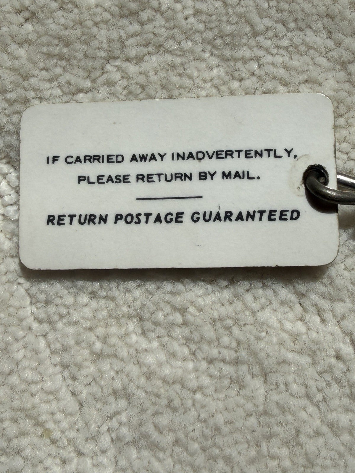 Vintage Downtowner Motor Inn Motel Key Fob Room 402 Kingsport Tennessee