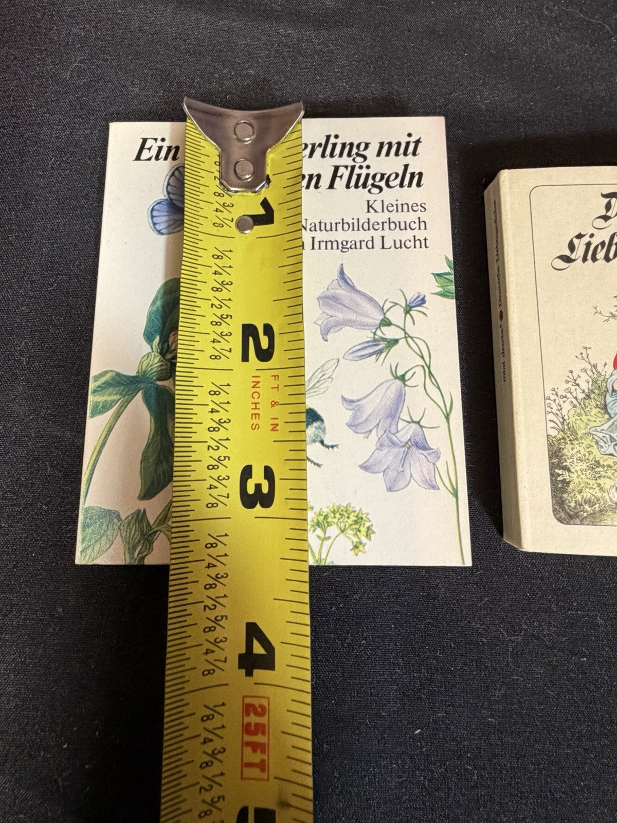 Vintage German Mini Books Love Poems Butterfly Blue Wings Lot
