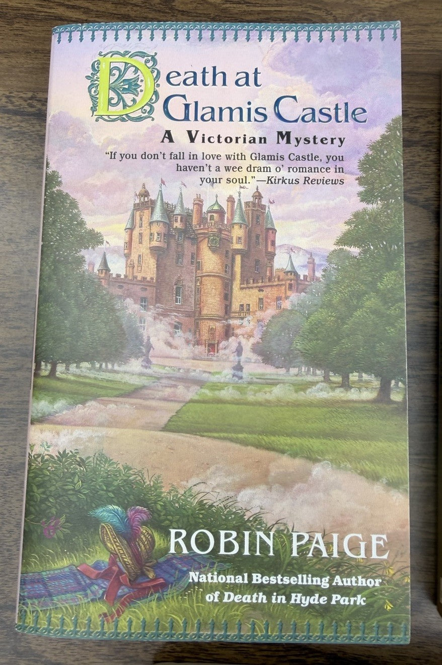 Robin Paige Victorian Mysteries Paperback Lot of 7 Historical Cozy Mystery Books