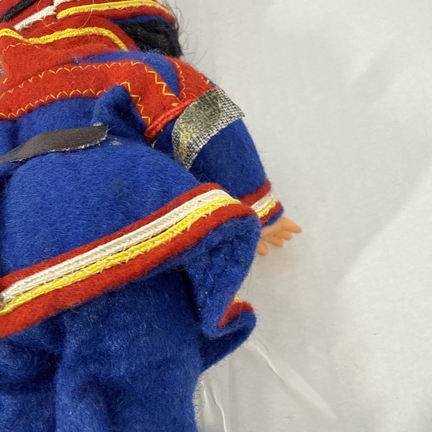 Vintage GDR Ari Doll Sami Lapland Costume Sleep Eyes East Germany 9"