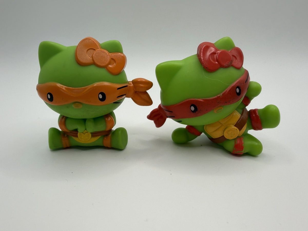 Sanrio Hello Kitty Kuromi TMNT McDonalds Happy Meal Toys Lot 6 2025 Figures Set