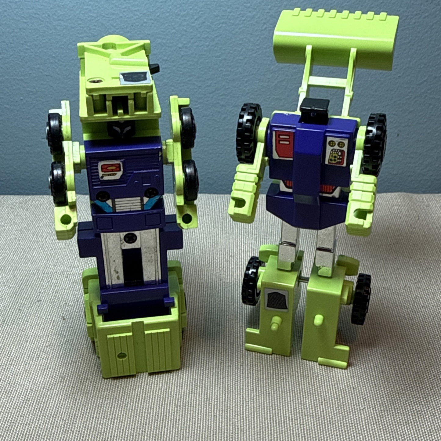 Vintage Transformers G1 Constructicons Scrapper Mixmaster Incomplete Parts Lot