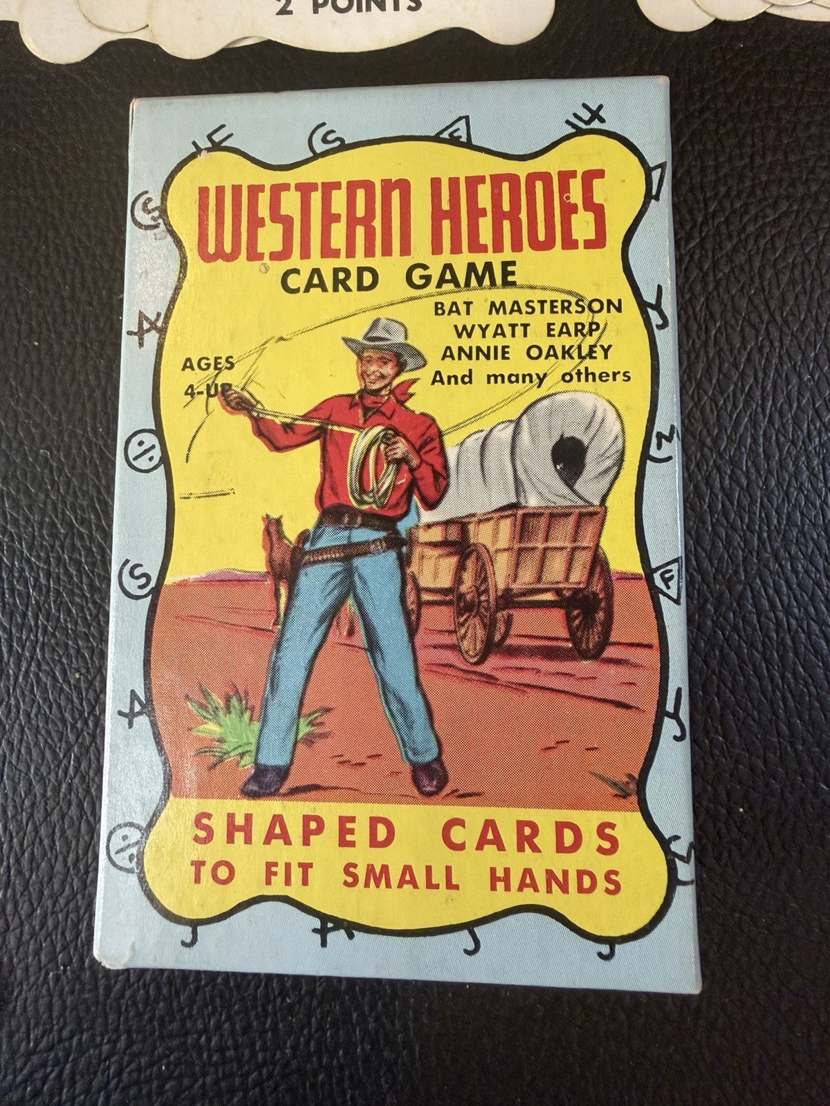Vintage 1950s Western Heroes Concentration Wildlife Card Games Lot of 2 Complete