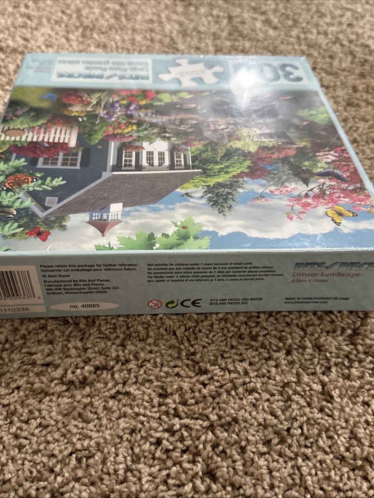 Lot of 2 New Puzzles Rock Pool 300pc Dream Landscape Bits and Pieces