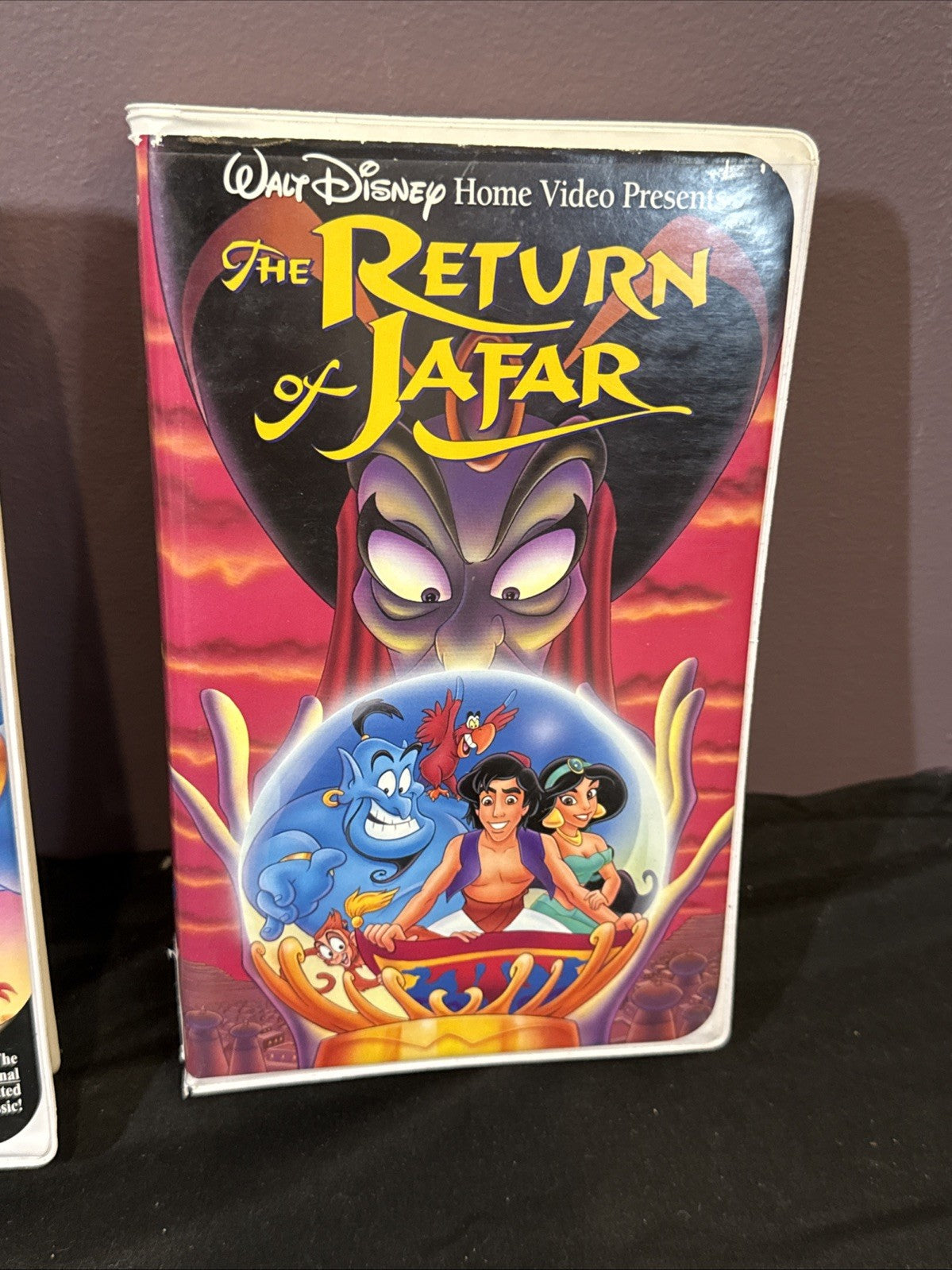 Disney Aladdin VHS Lot Return of Jafar Animated Movie Tapes