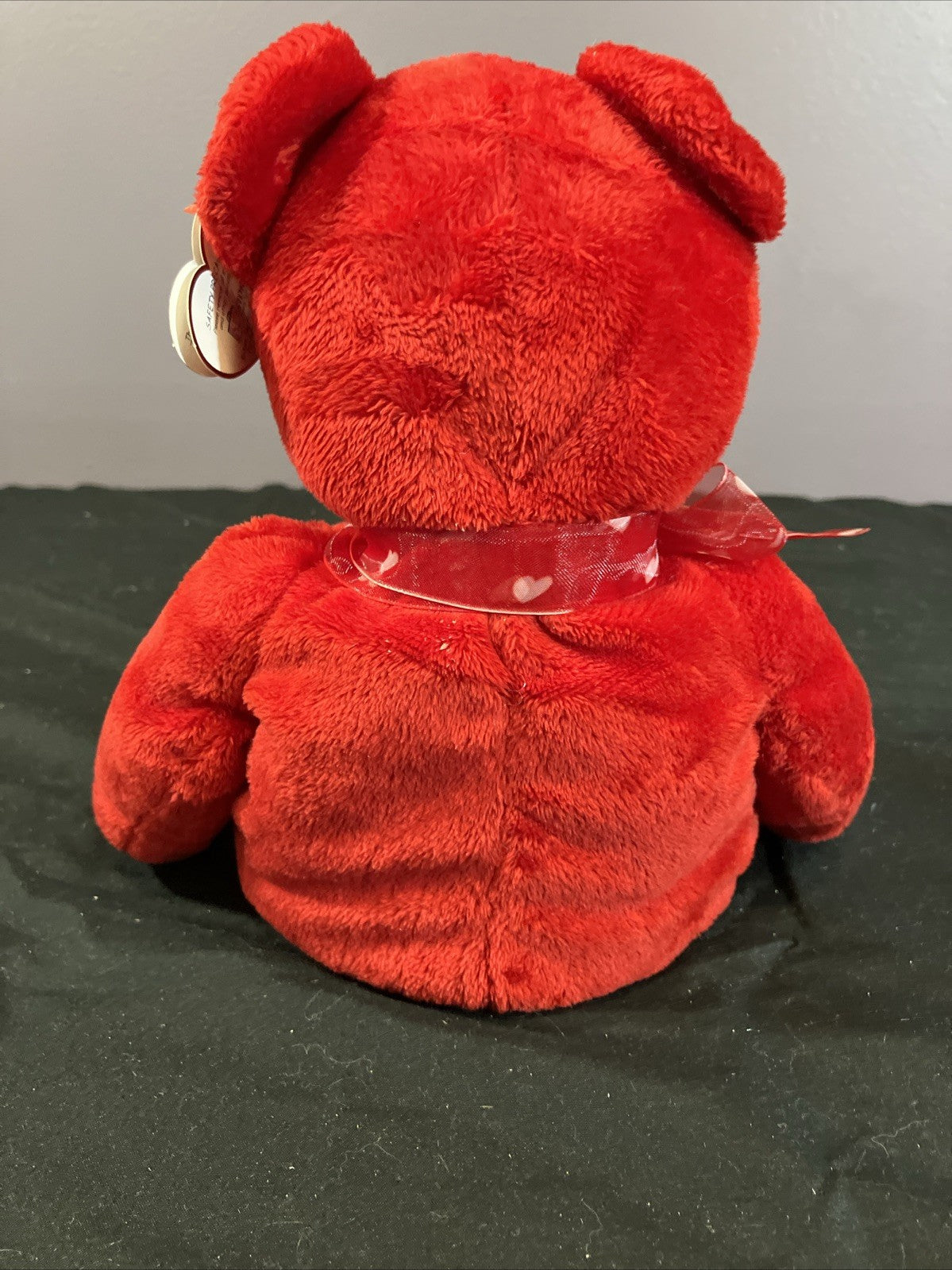 Ty Beanie Baby Secret Bear I Love You 2003 Valentines Red Plush