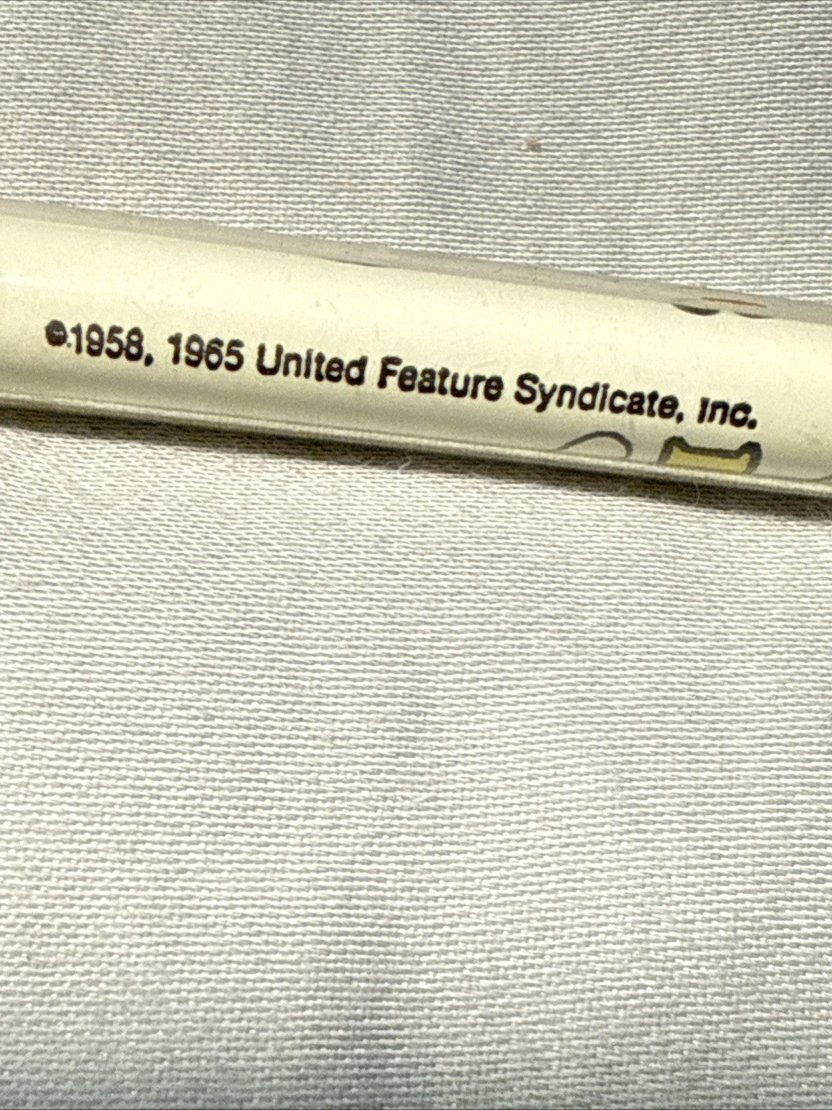 Vintage Snoopy Peanuts Lot Rubber Figure Notepads Ornaments Pencil Pen Set 1965