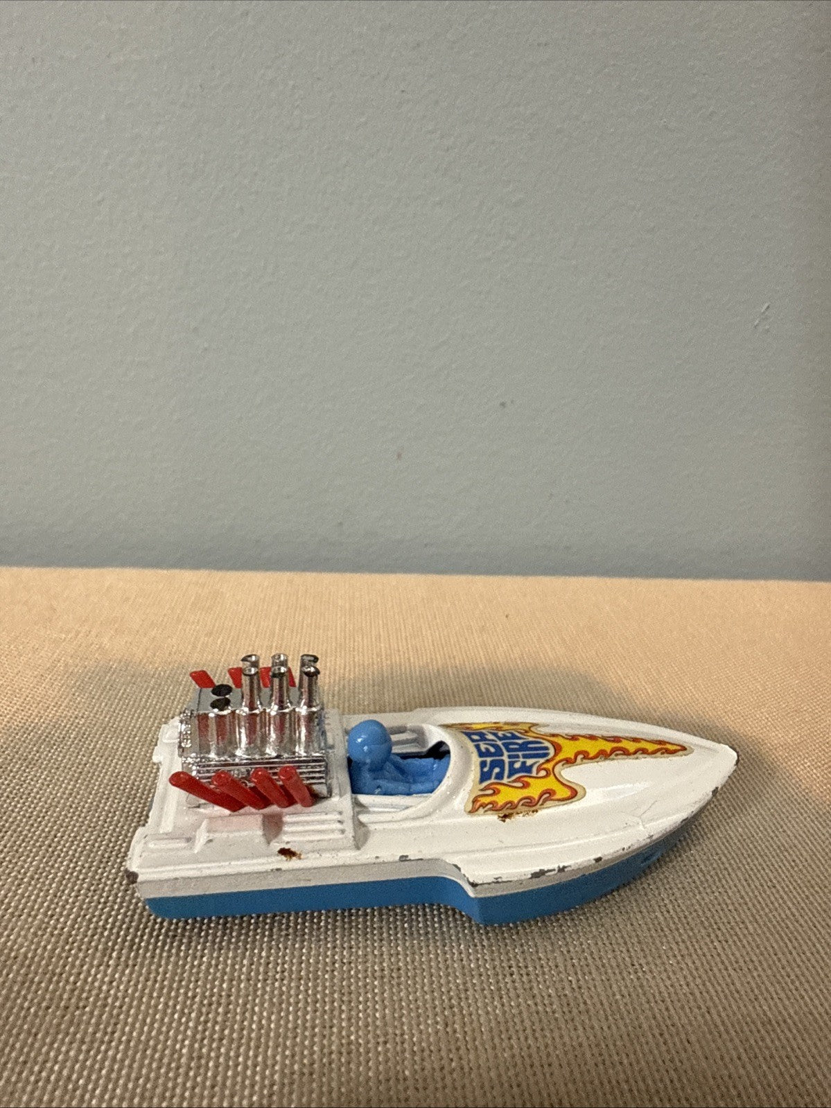 Vintage Matchbox Superfast Off The Road Carry Case Gift Set w/12 Cars 1970s