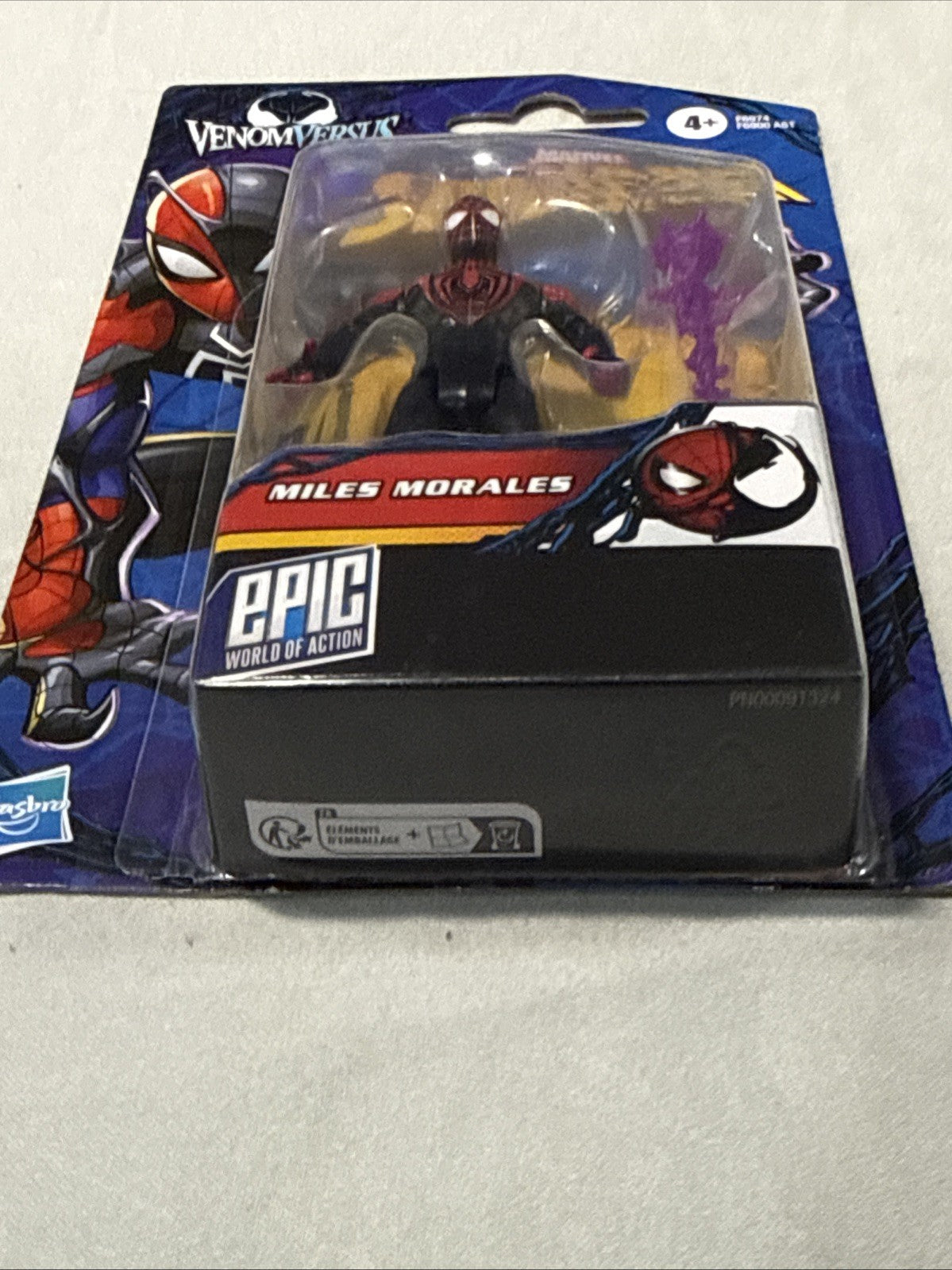 Marvel Spider Man Venom vs Miles Morales 3.75 Inch Figure Hasbro NEW