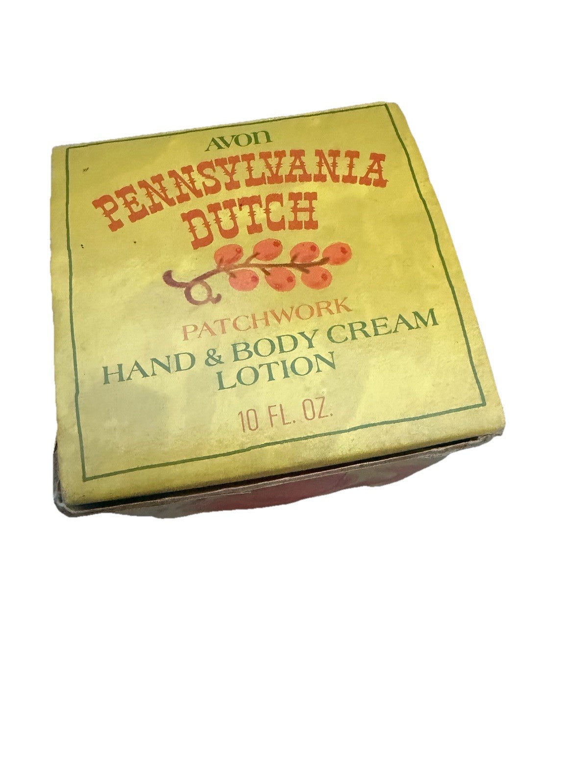 Vintage Avon Pennsylvania Dutch Sonnet Lotion New In Box 10 Oz