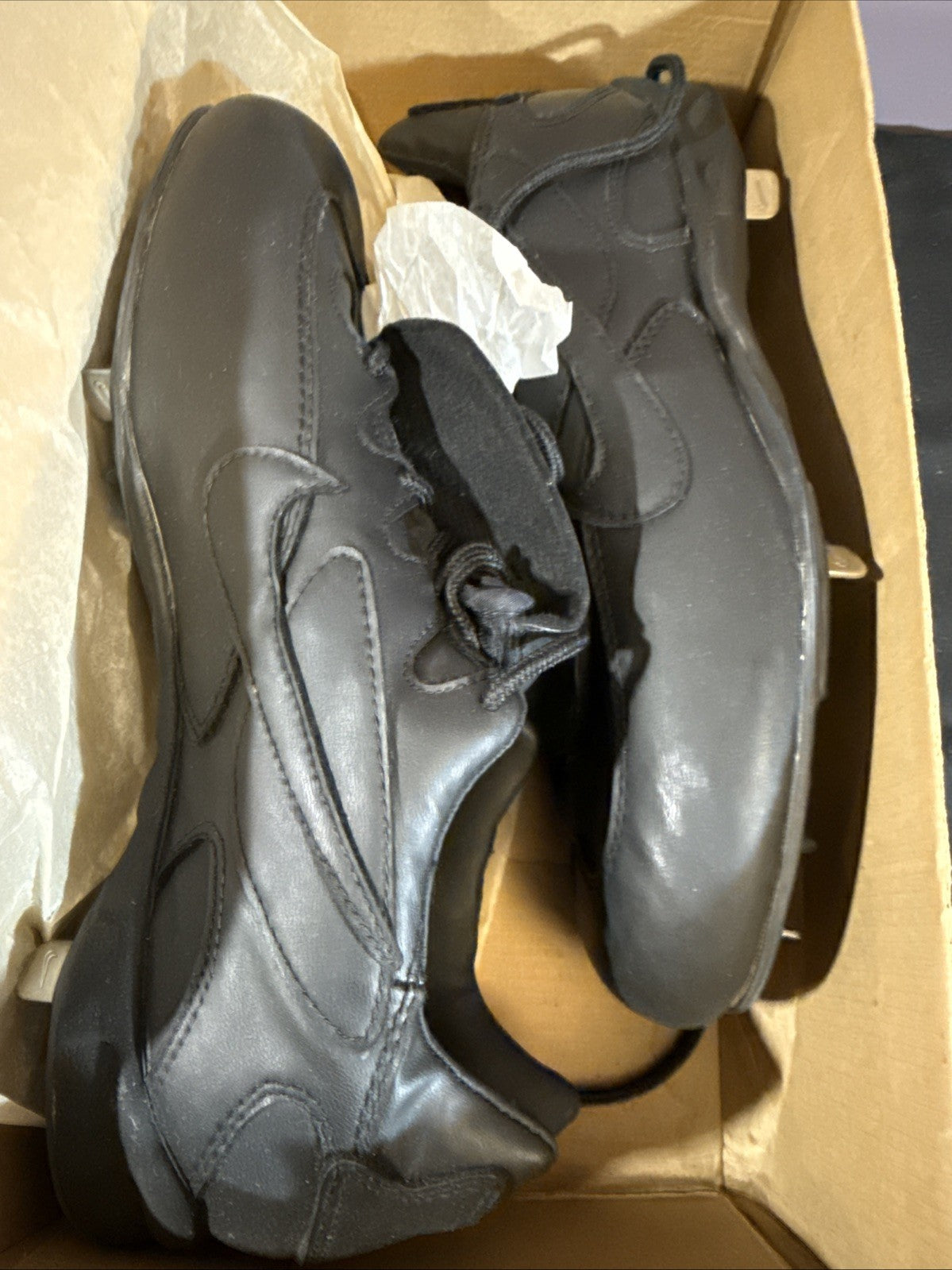 Nike Baseball Cleats Air Slider 10.5 Black Black Men's Shoes